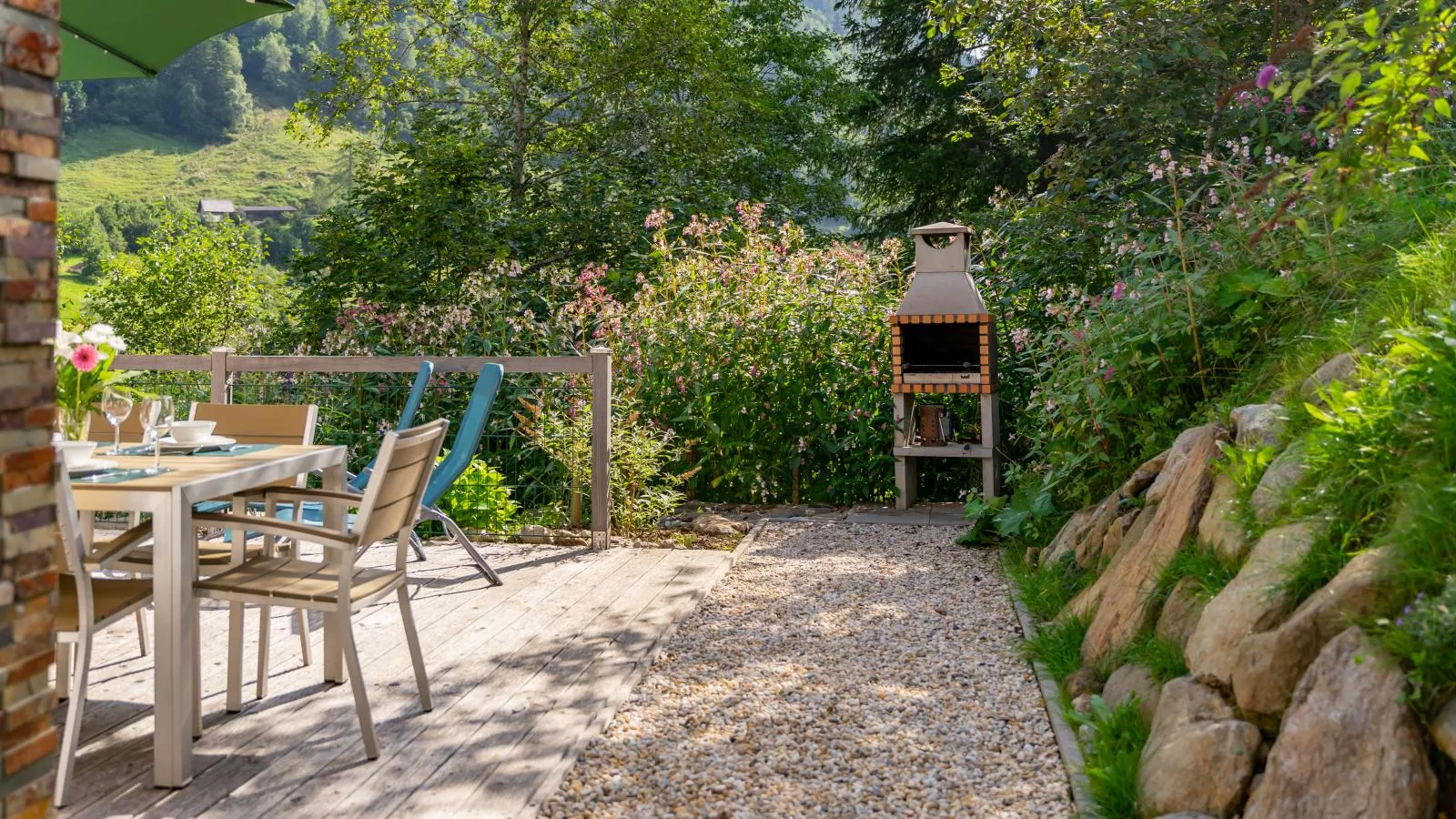 Chalet Karibu-Terrasse/Balkon