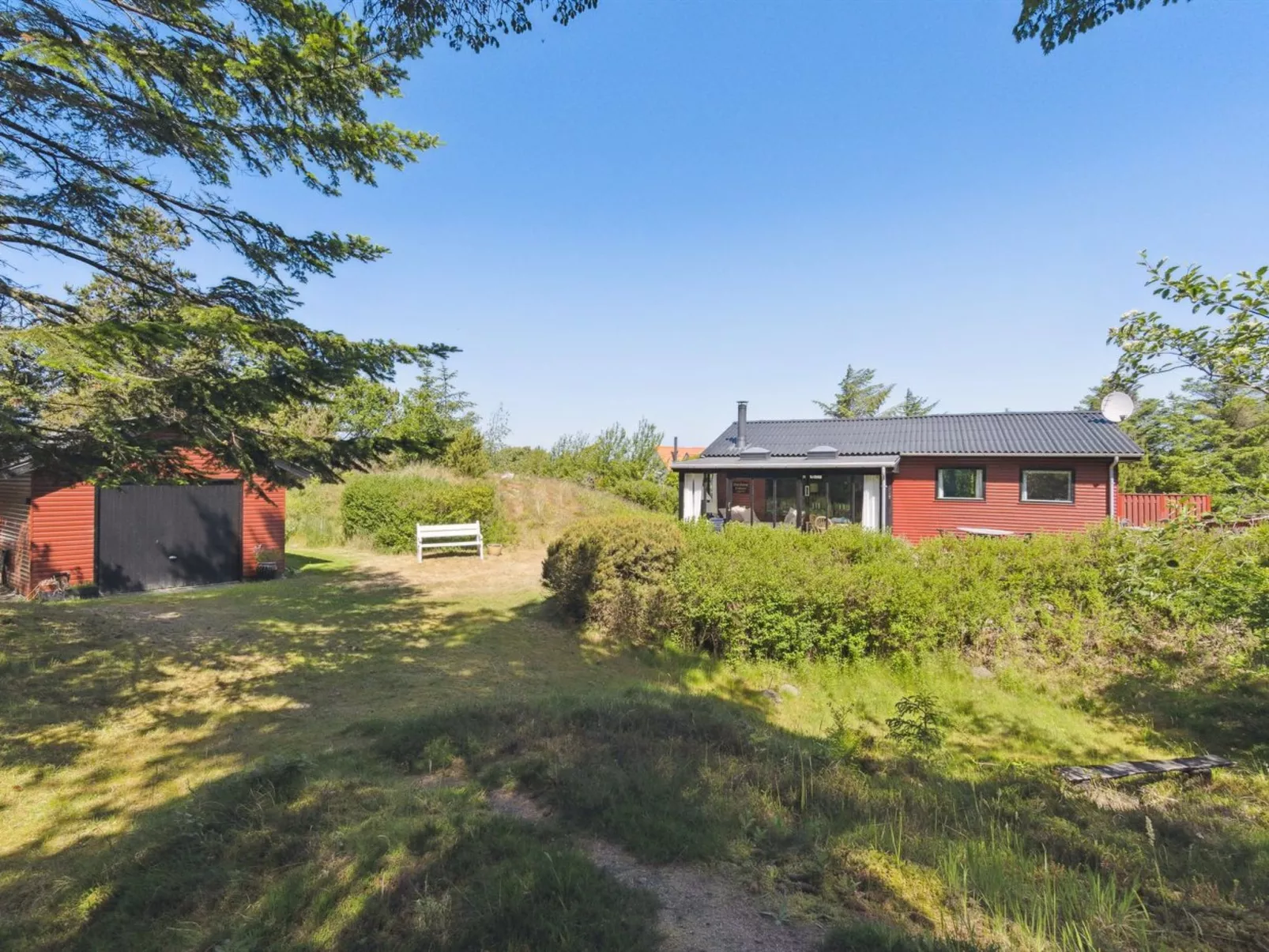 "Lykka" - 950m from the sea-Dehors