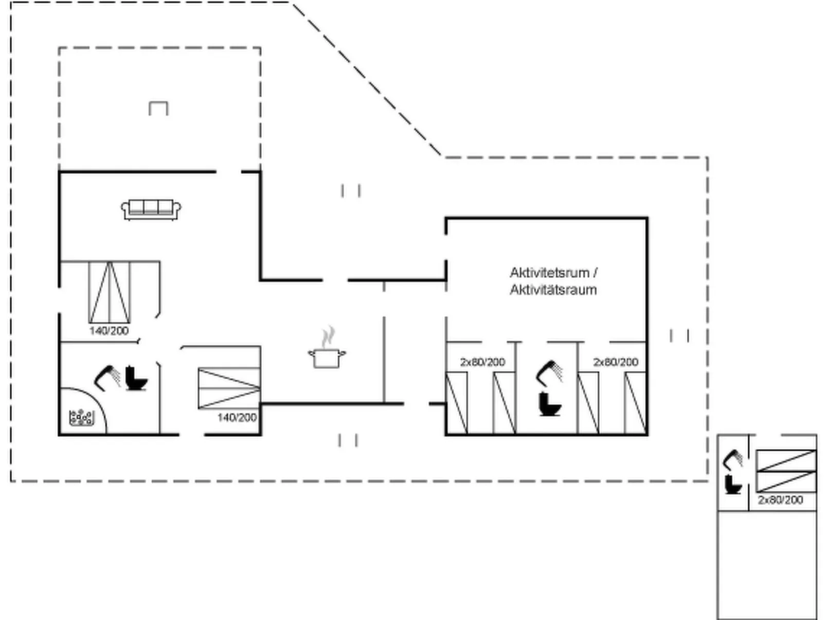 "Juho" - 900m from the sea-Inside