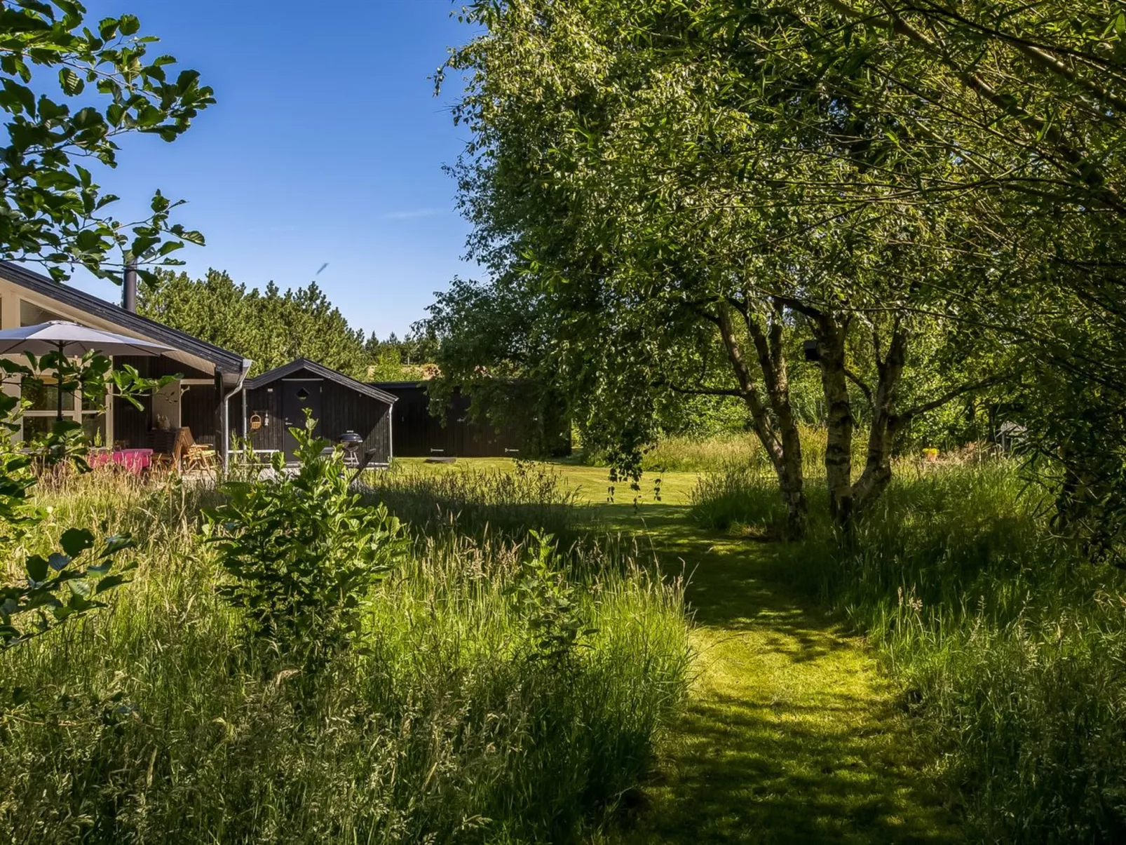 "Laerke" - 1.8km from the sea-Draußen