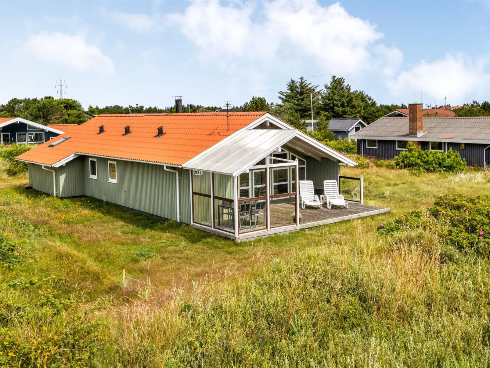 "Gedda" - 700m from the sea-Dehors