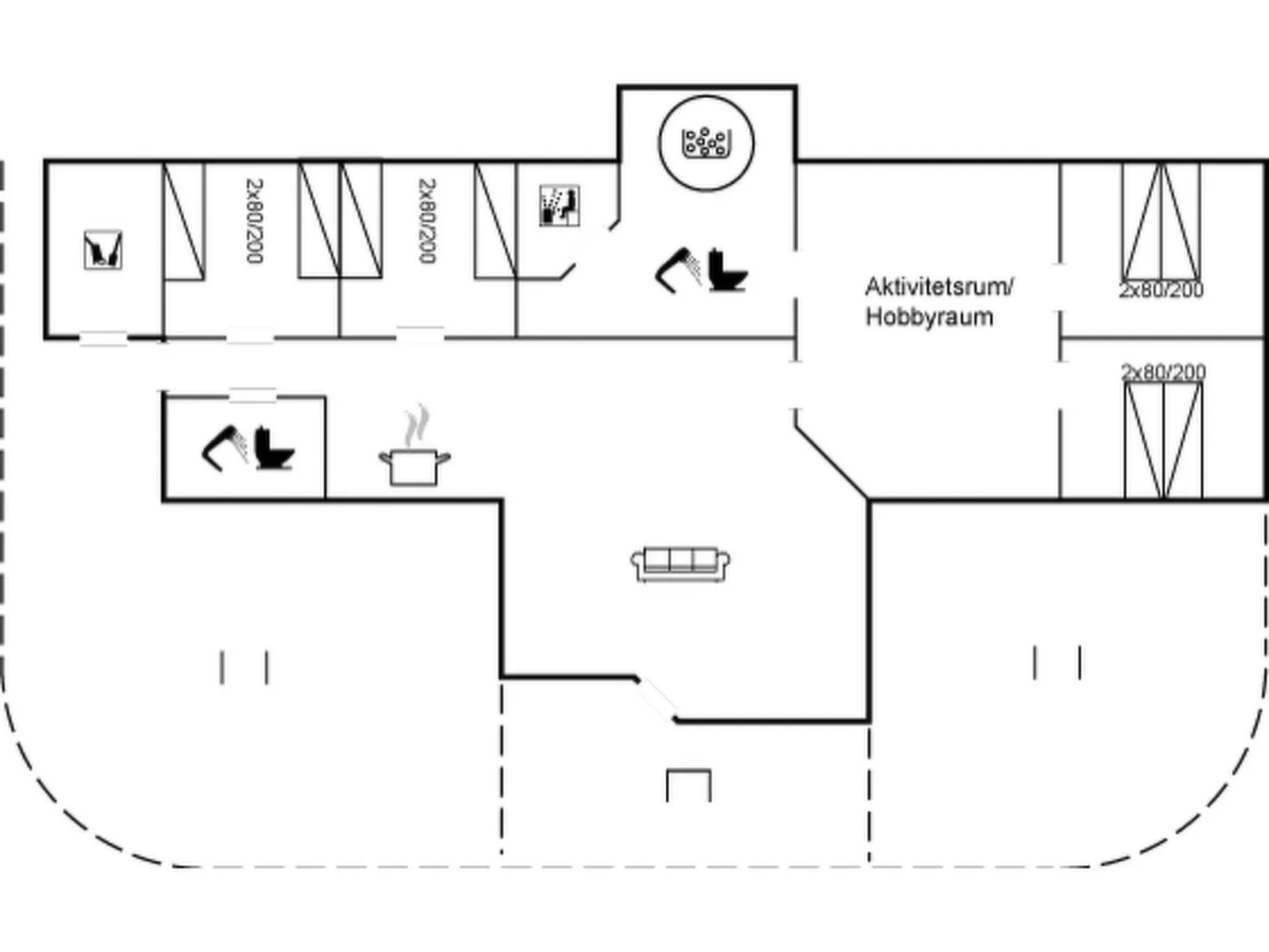 "Mattis" - 650m from the sea-Inside