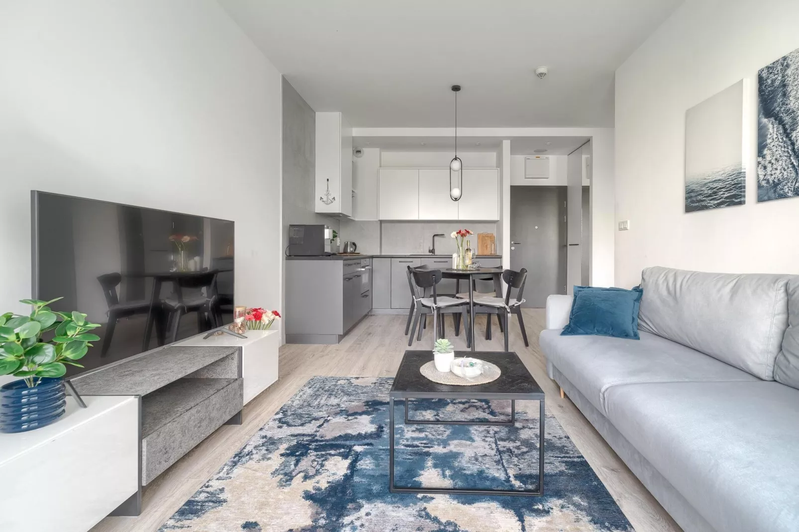 Apartament Szczecińska 3 Nr 114 Niechorze-Wohnzimmer