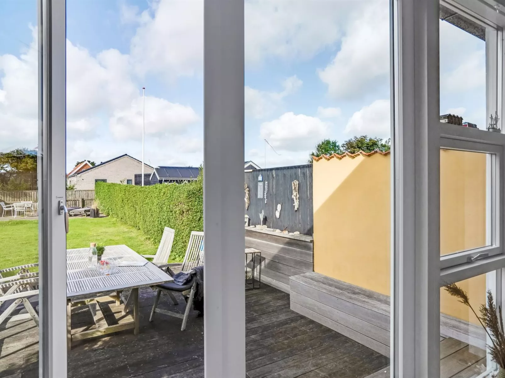 "Aswaldi" - 1km from the sea-Dehors