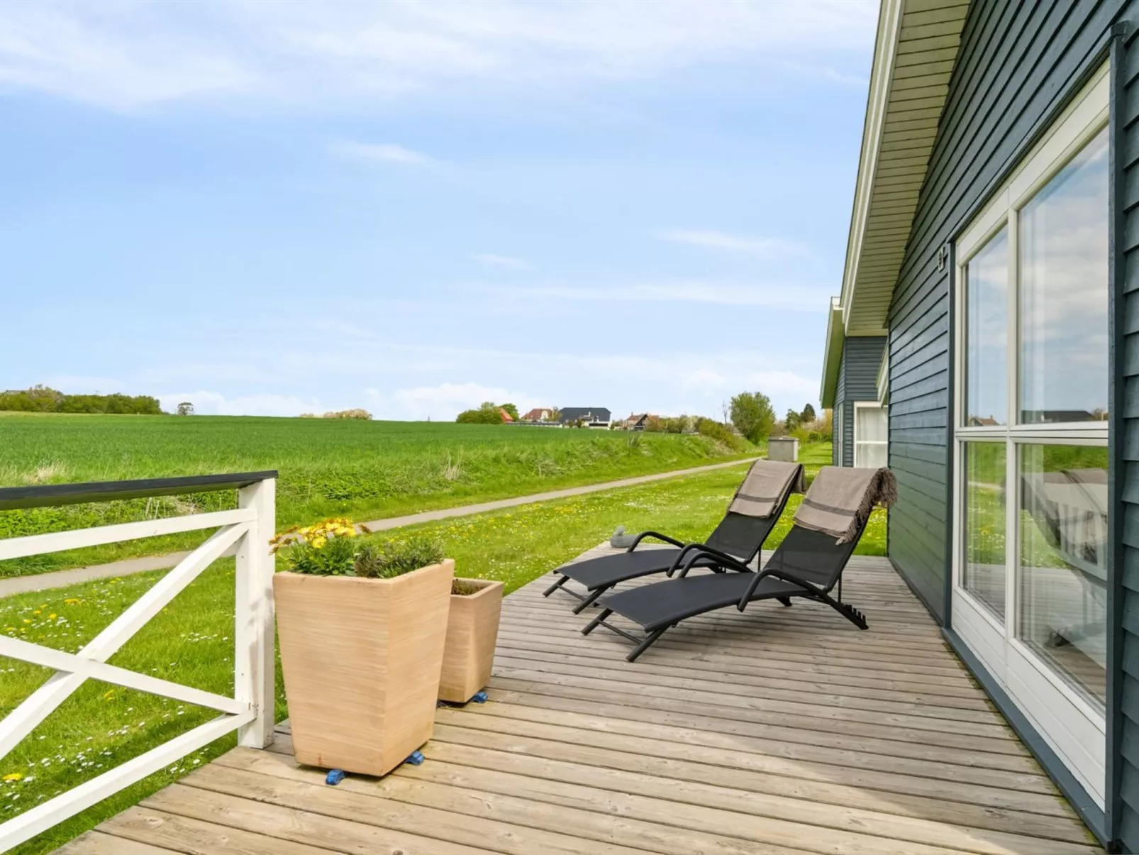 "Melin" - 2.8km from the sea-Dehors