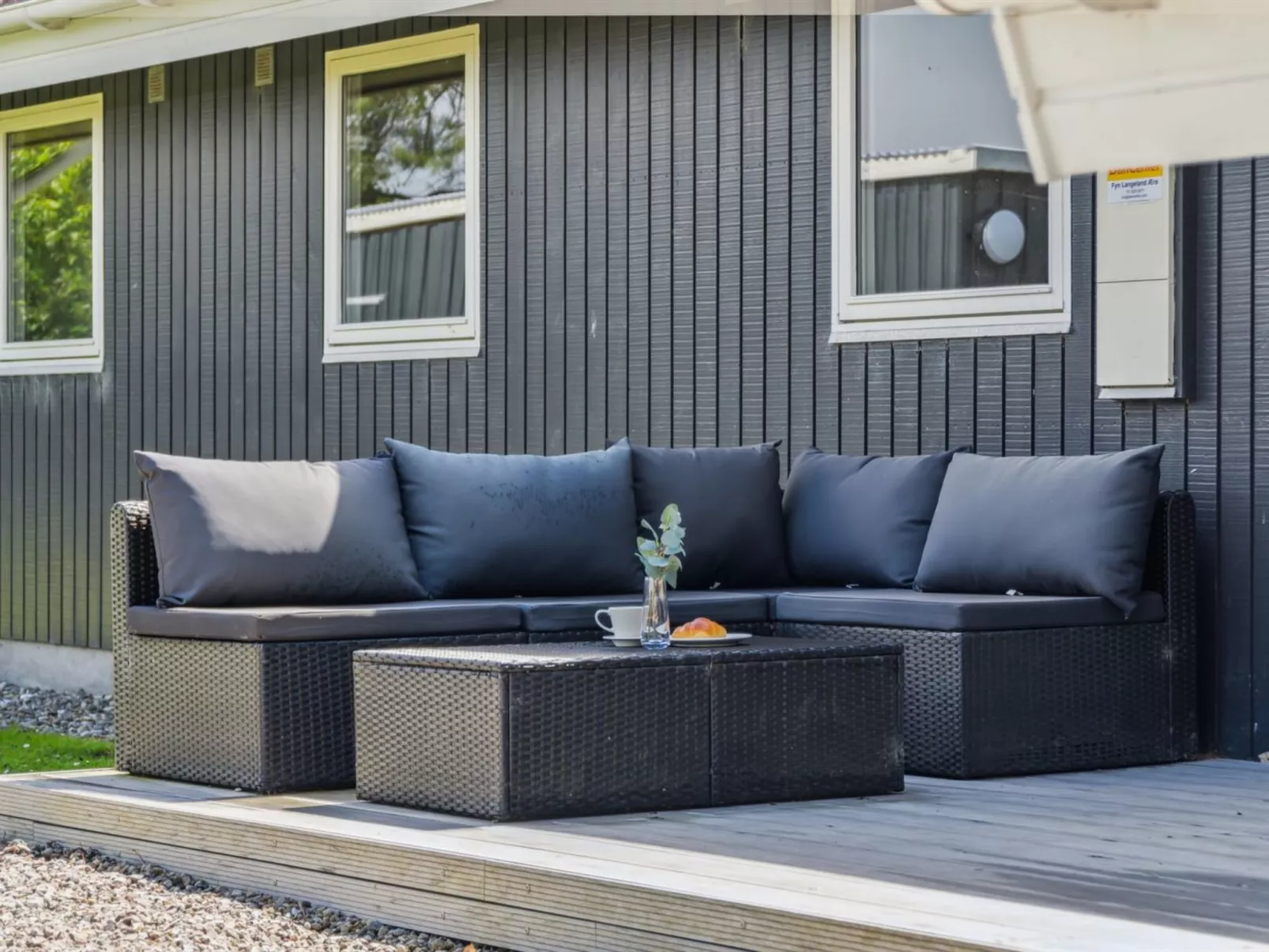 "Jorinde" - 1km from the sea-Dehors