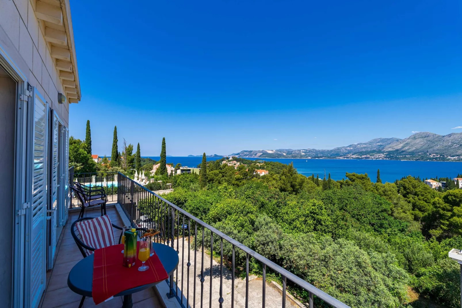 Villa Alegria Cavtat - Two Bedroom Apartment with Balcony and Sea View (Apartment B)-View