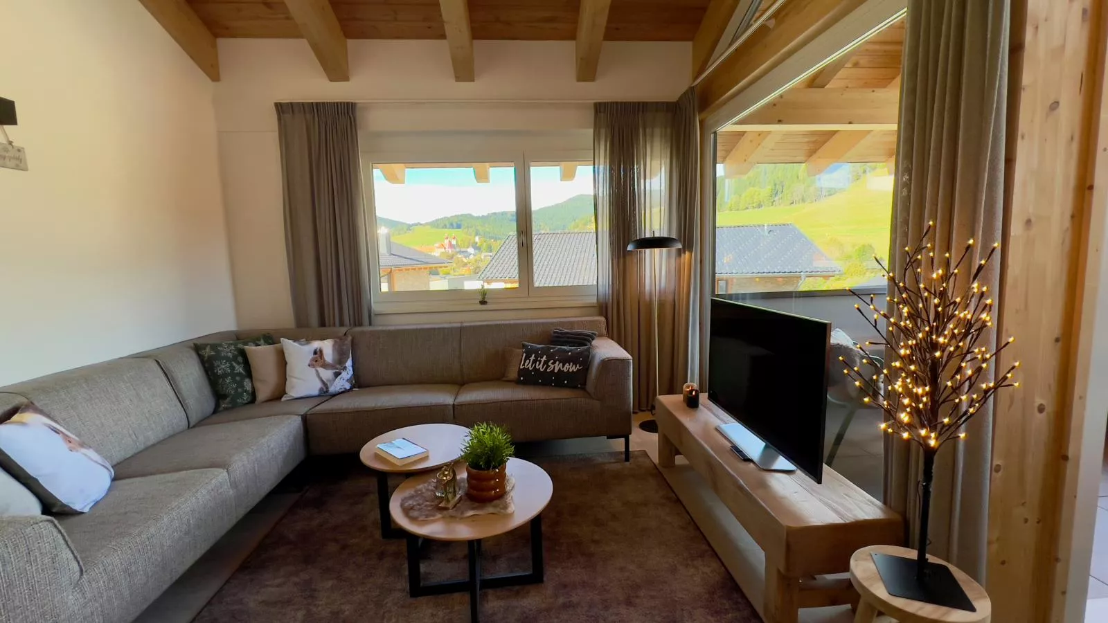 Almchalet Alpenglück-Wohnzimmer