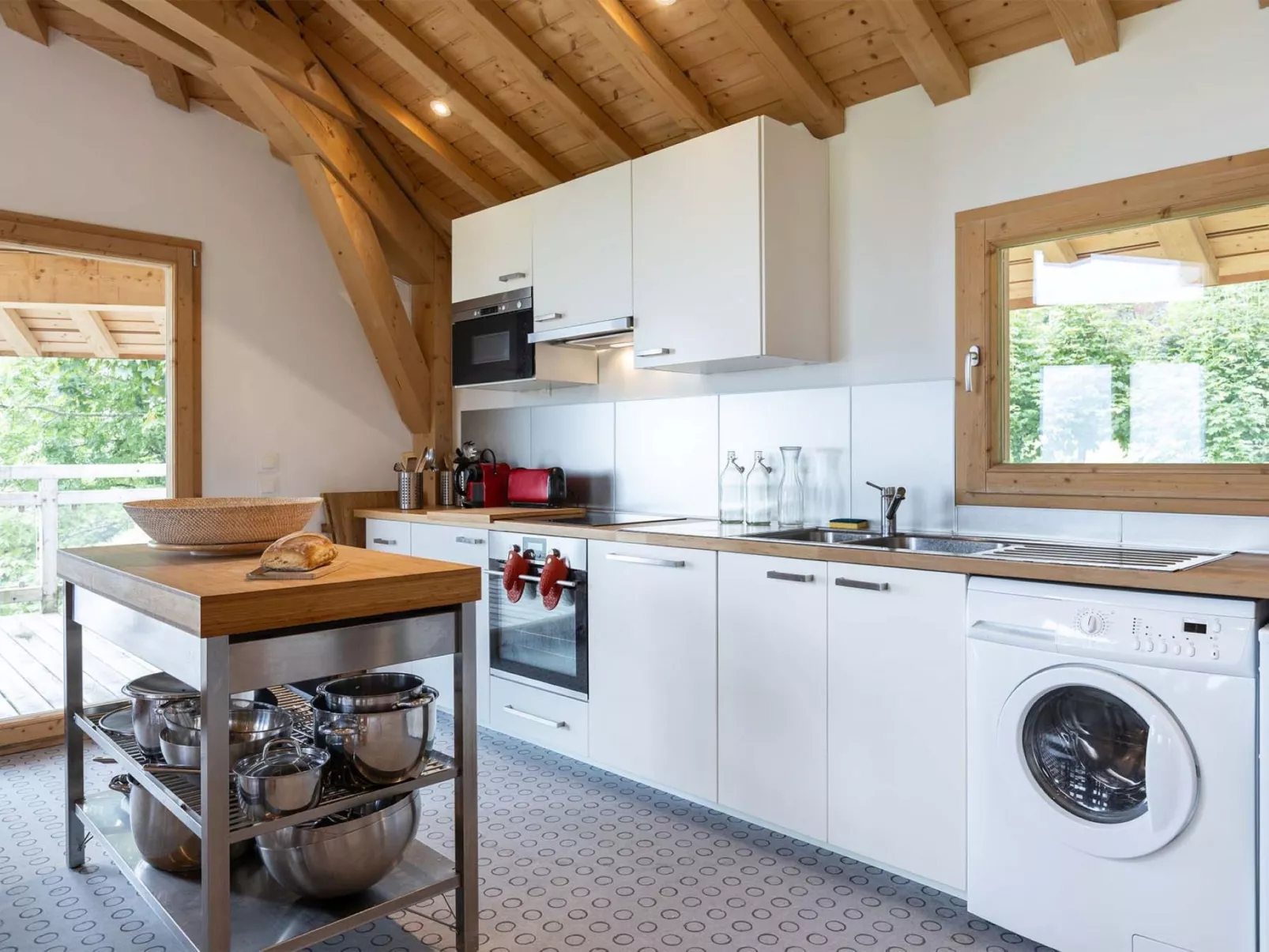 Chalets Les Amis-Drinnen