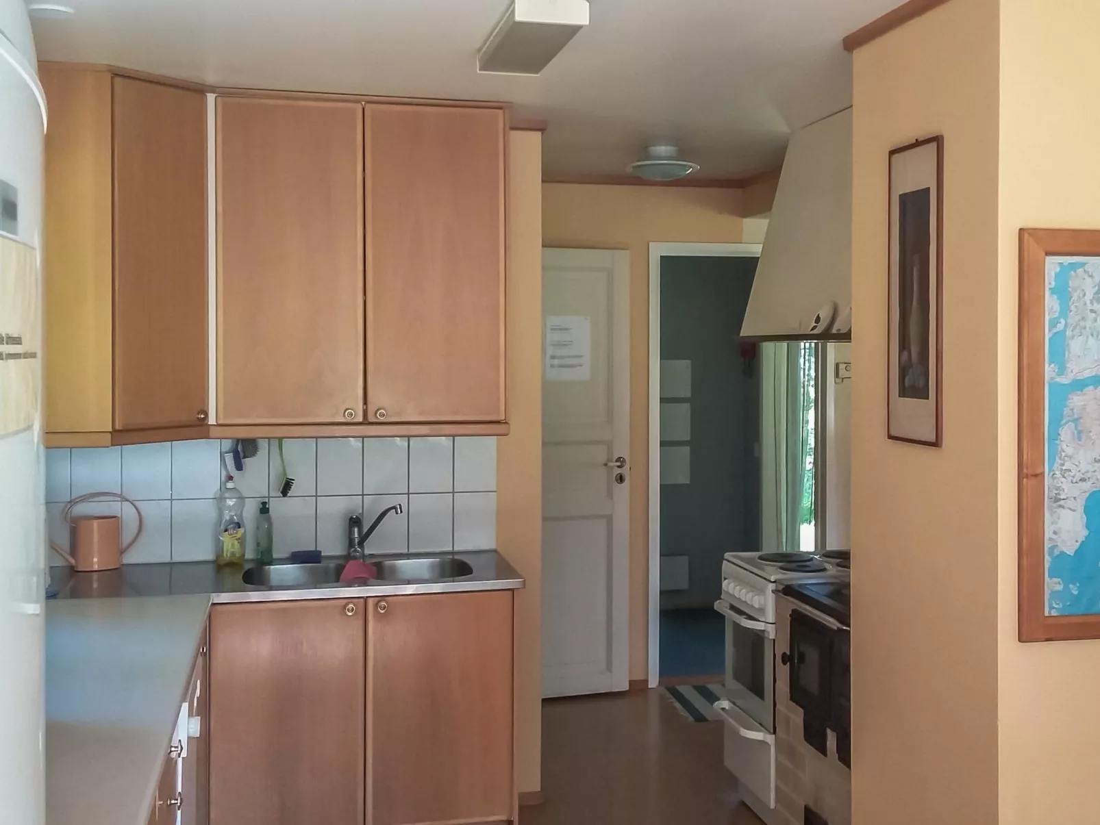 Långstrands stuga-Dedans