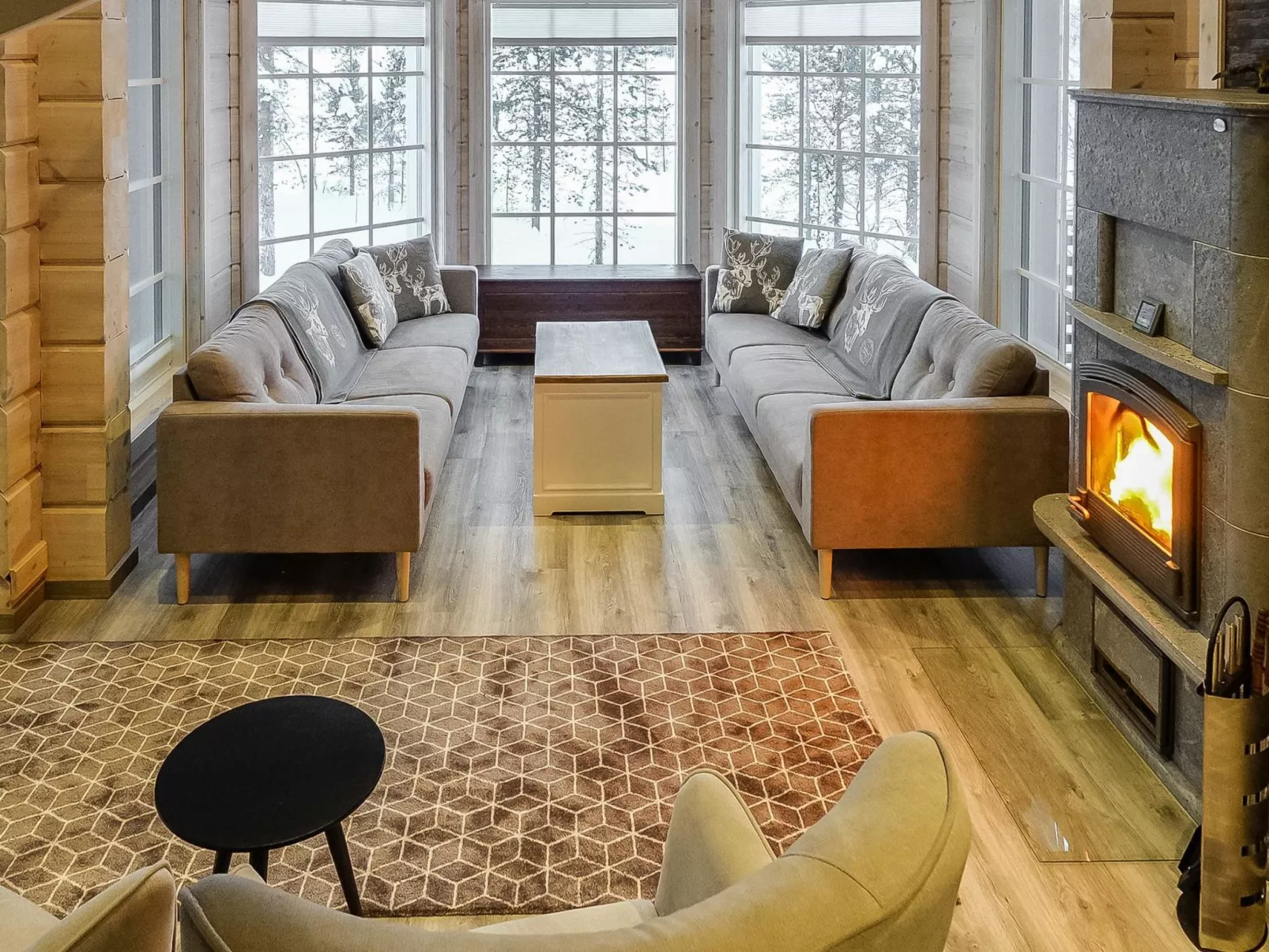 Villa tunturisopuli-Inside