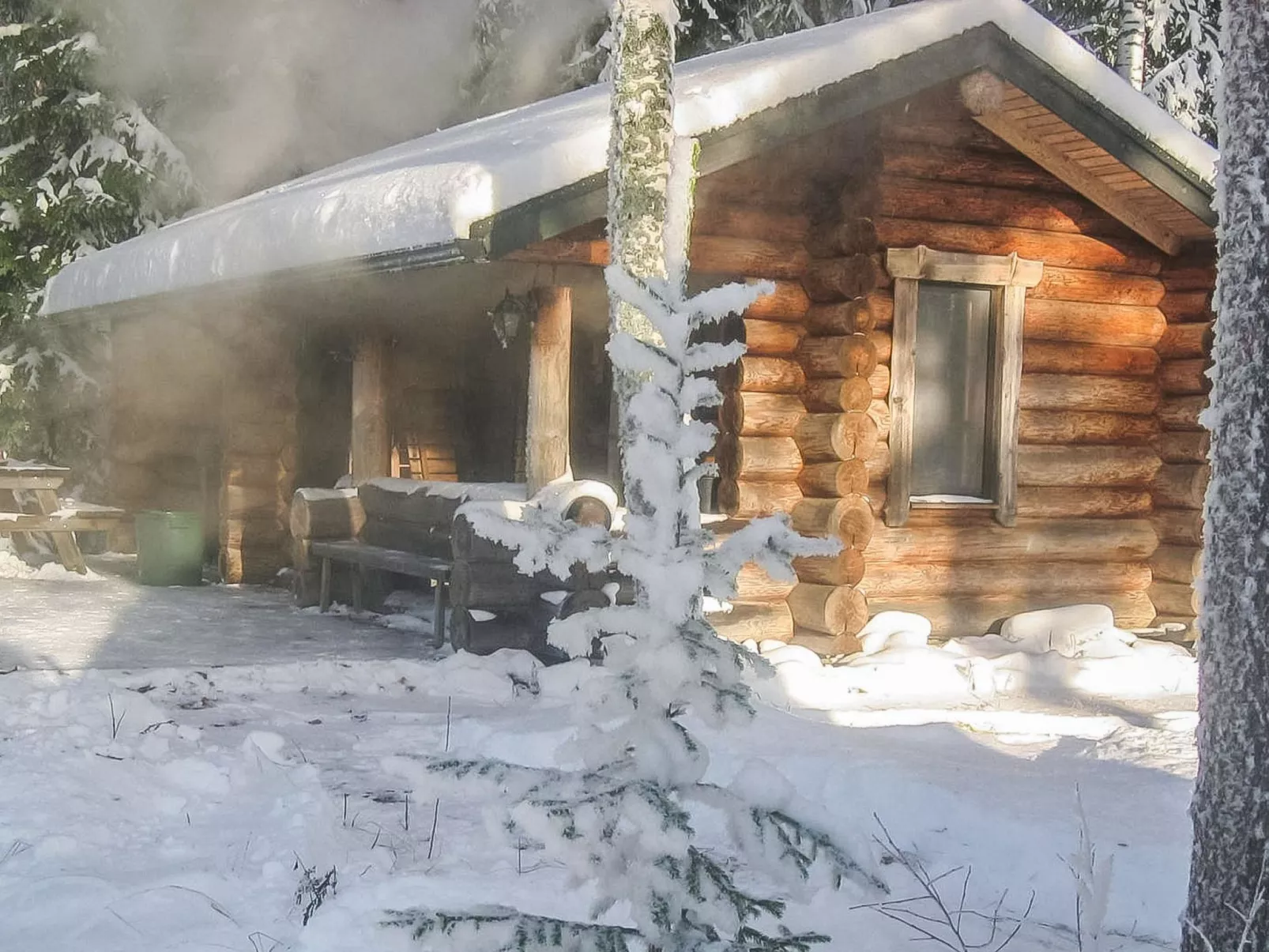 Kaidan kunkku-Dedans