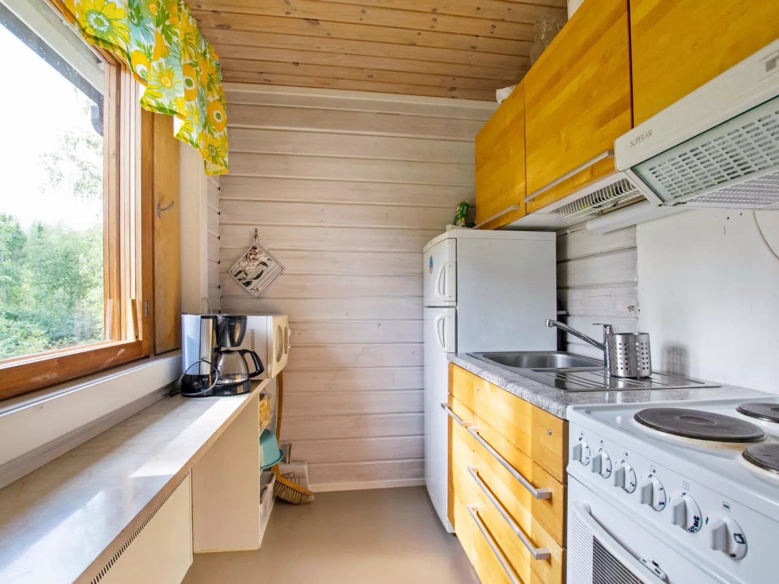 Koskisaari, vaikon loma 2-Dedans