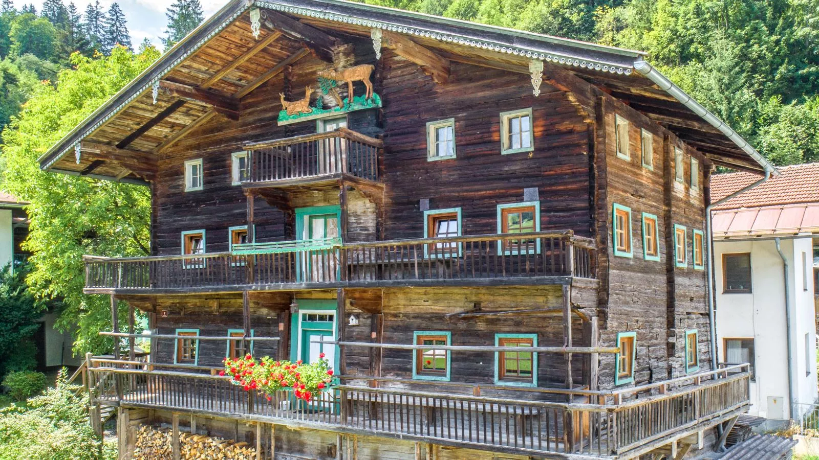 Alte Grafenmühle-Außenbereich Sommer