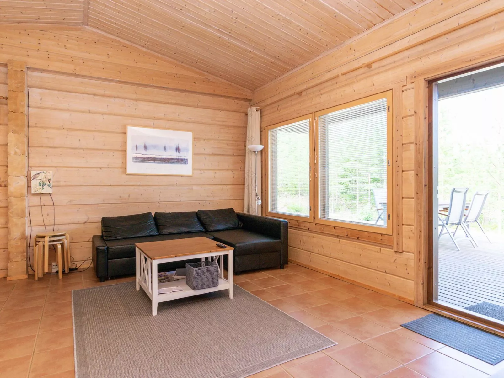 Hot pool cottage ainu-Dedans