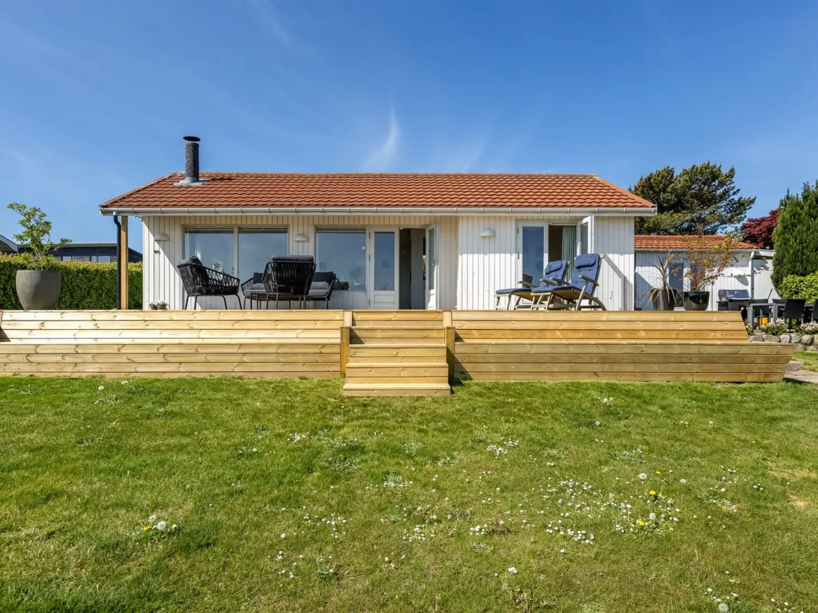 "Tobias" - 45m to the fjord-Draußen