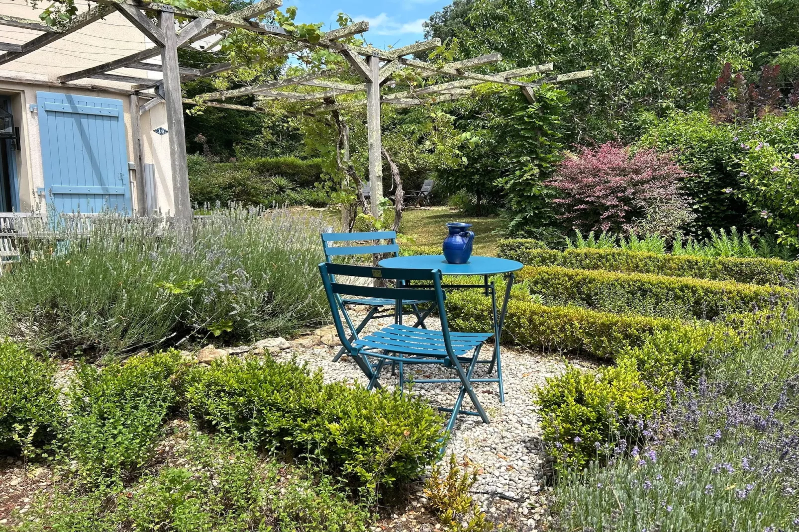 Sur la Cave-Garten Sommer