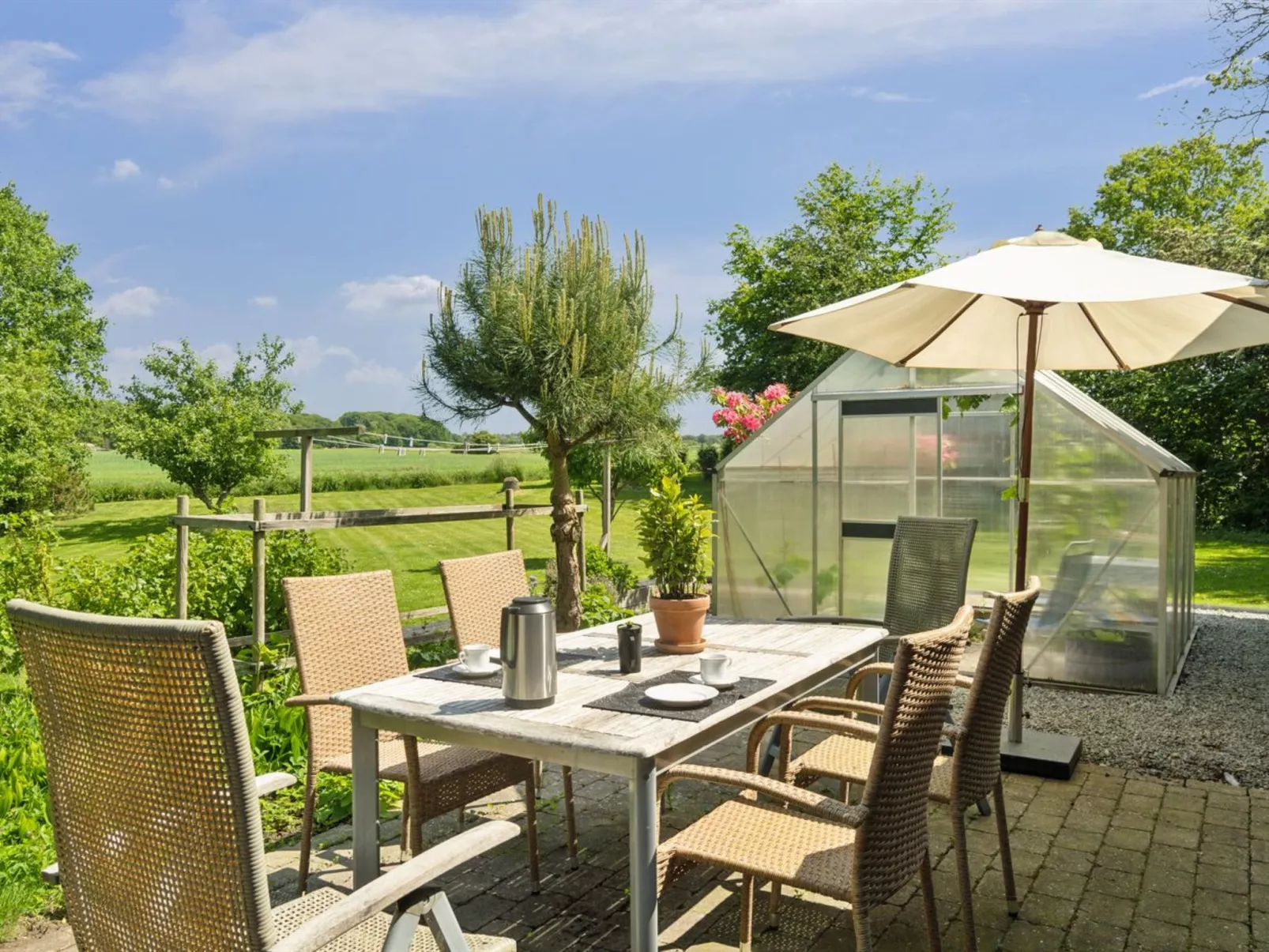 "Mechthild" - 700m from the sea-Dehors