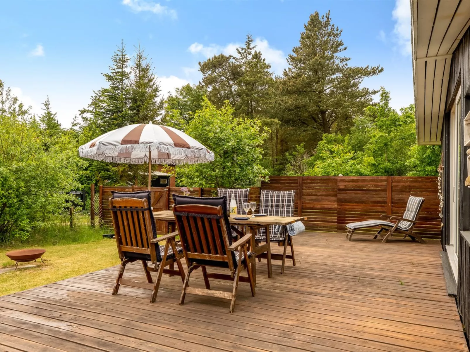 "Frederica" - 100m to the fjord-Dehors