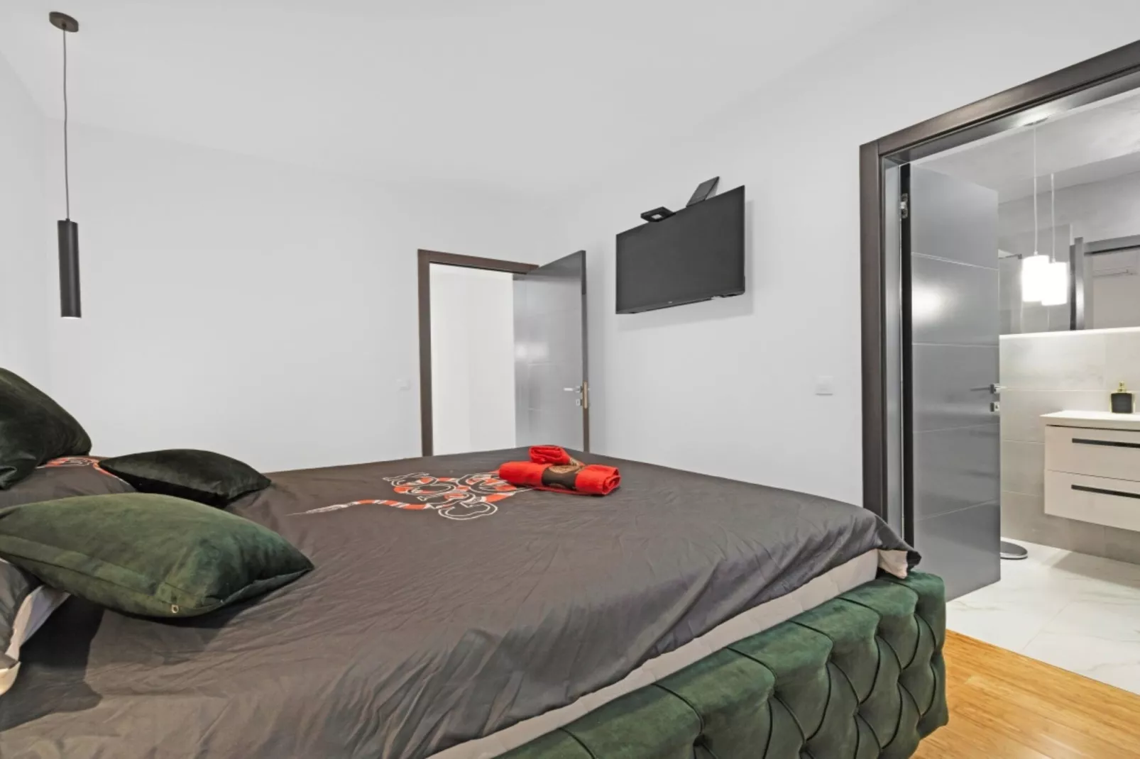 Villa Pool House Fancy - Villa With Private Pool-Chambre