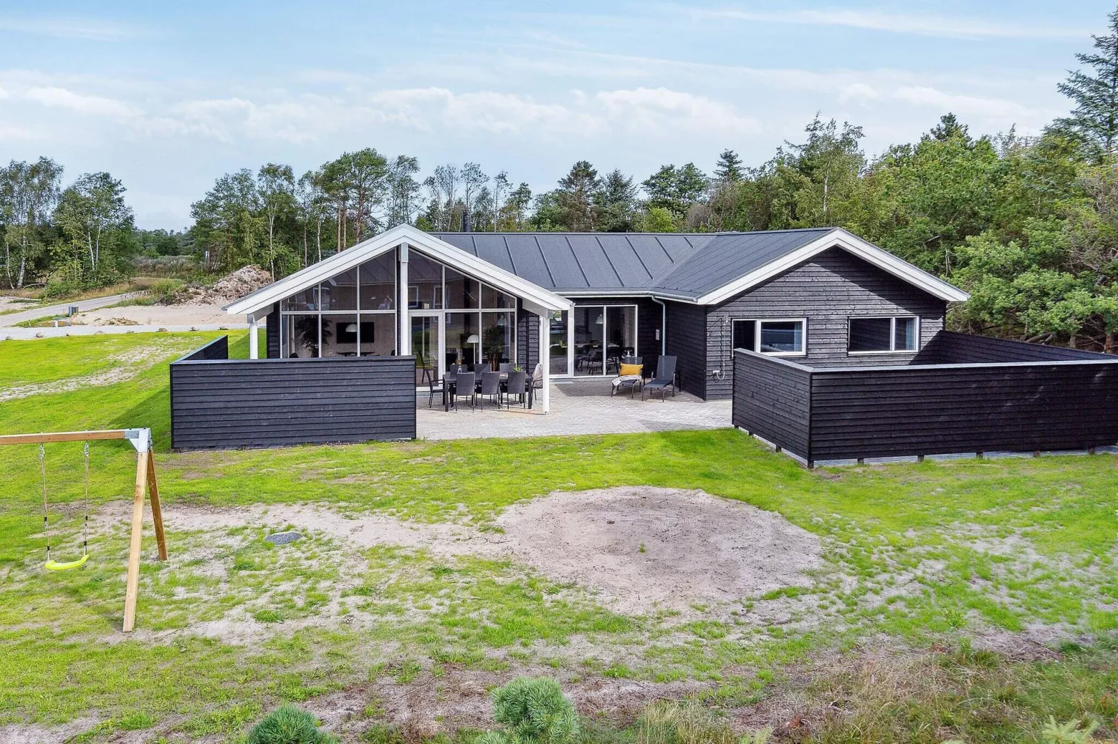 18 Personen Ferienhaus in Ålbæk-Im Freien