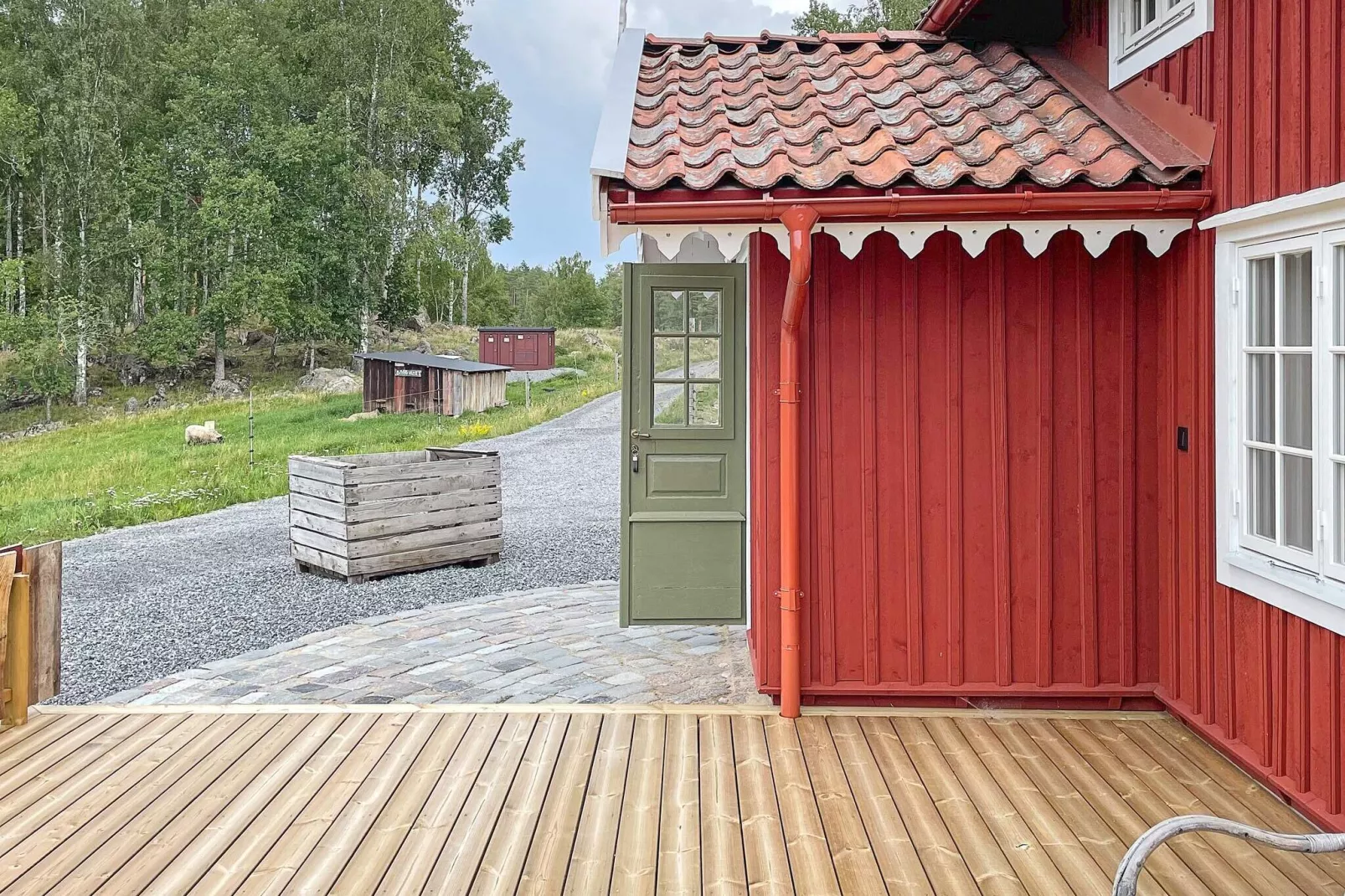 4 Sterne Ferienhaus in Mellösa-By Traum-Außenbereich