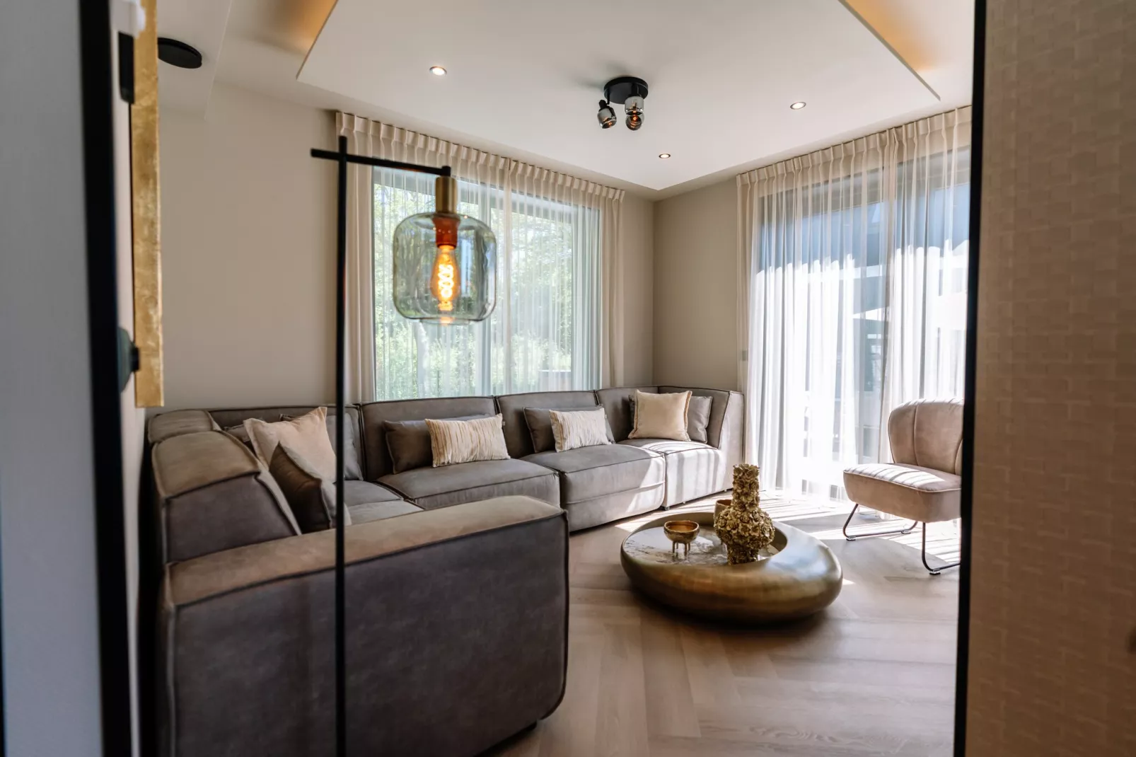 Villa Watergloed | 10 personen-Living room