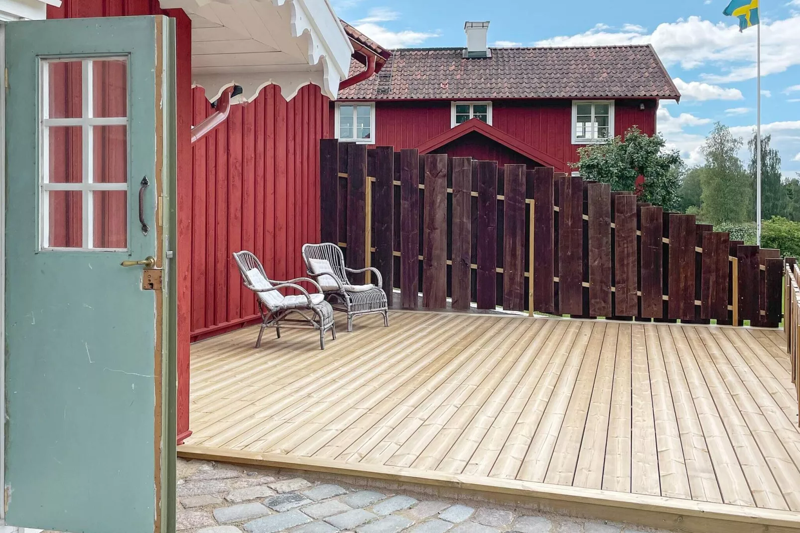 4 Sterne Ferienhaus in Mellösa-By Traum-Außenbereich