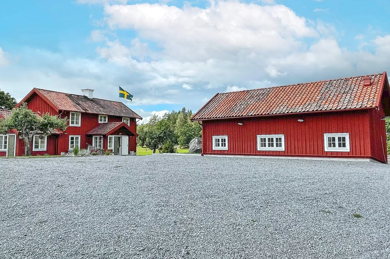 4 Sterne Ferienhaus in Mellösa-By Traum-Außenbereich