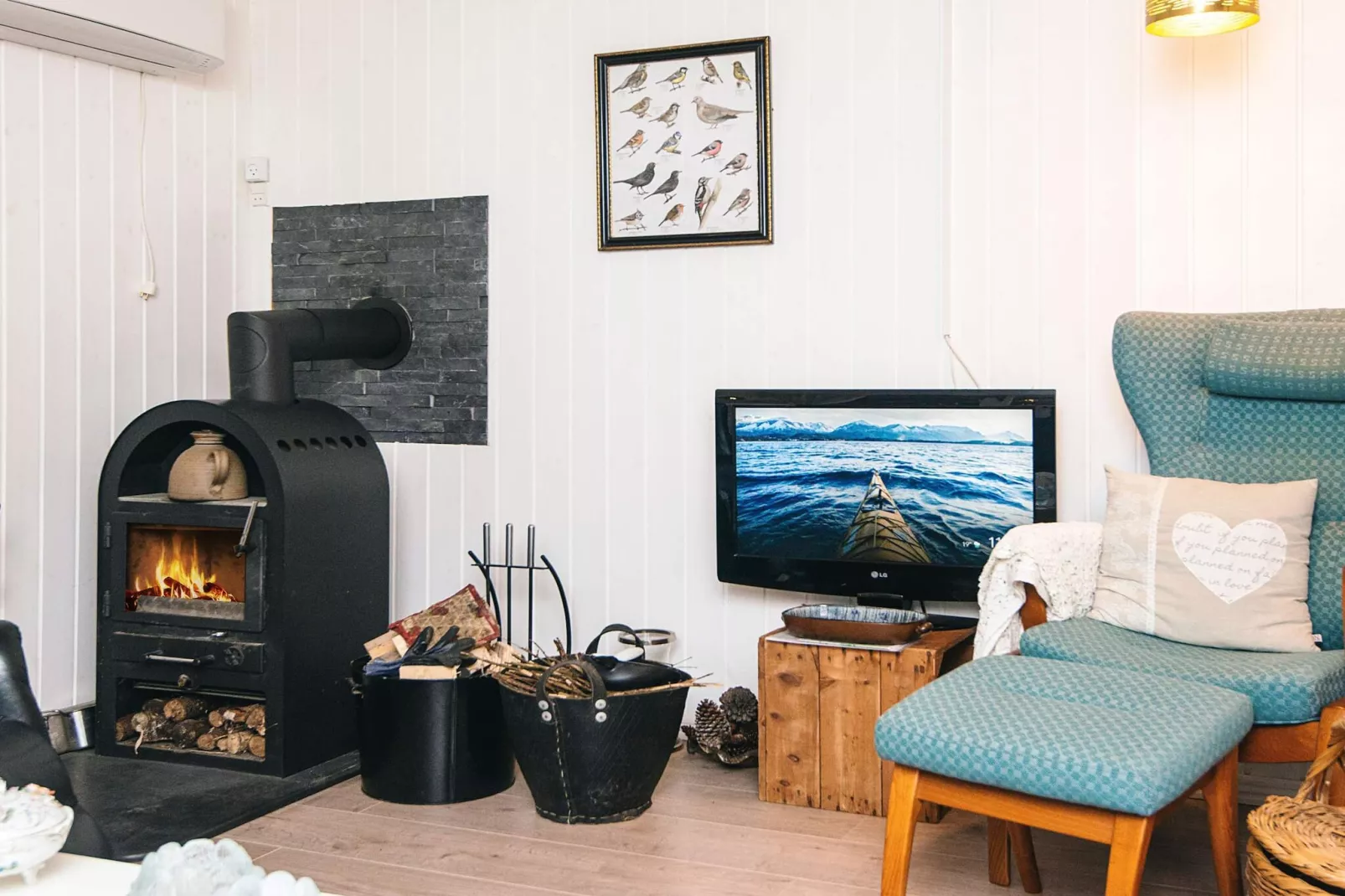 Gîte Nature avec Terrasse par Gudena-Intérieur