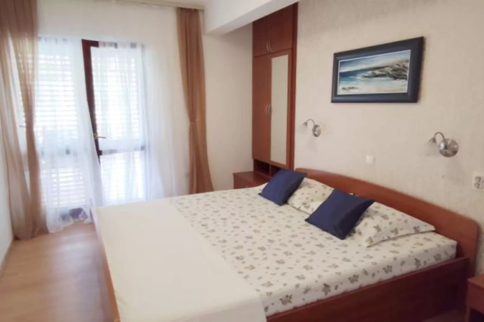 Apartments Maritimo - Comfort Two Bedroom Apartment with Sea View and Terrace-Bedroom