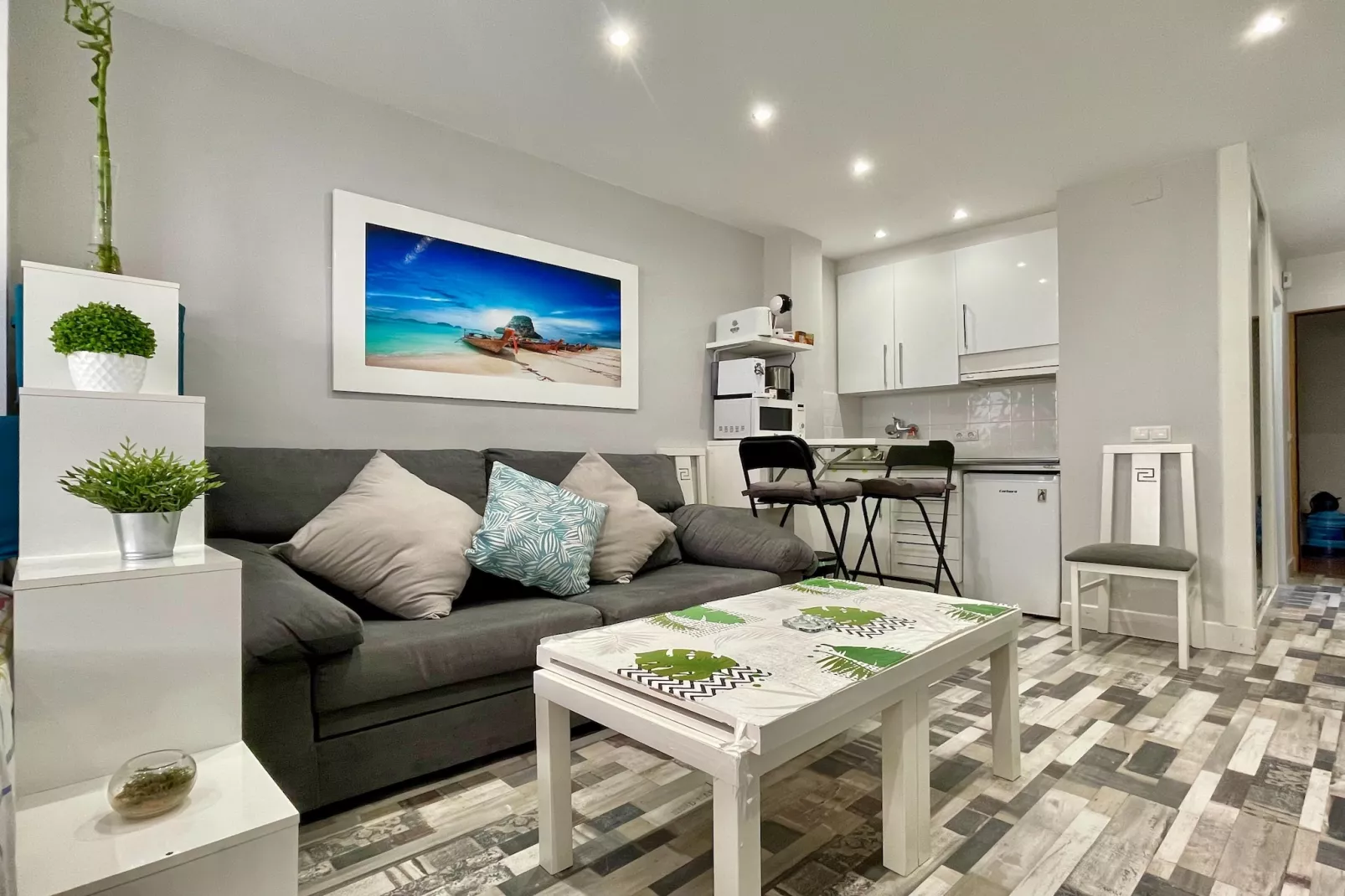 Carlota Alessandri Playa Torremolinos-Wohnzimmer