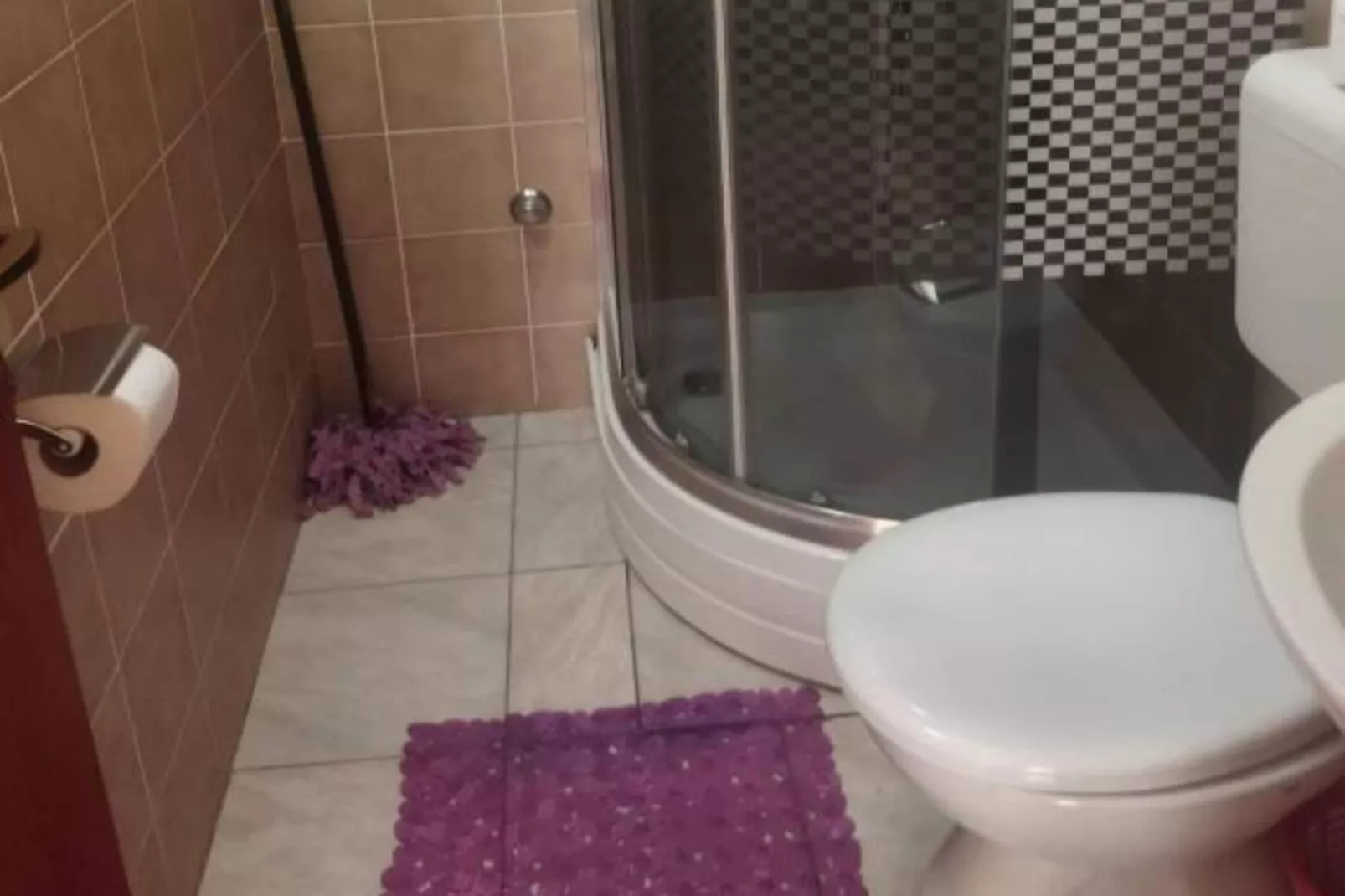 Apartments Natali - One Bedroom Apartment with Balcony (APP3)-Badezimmer