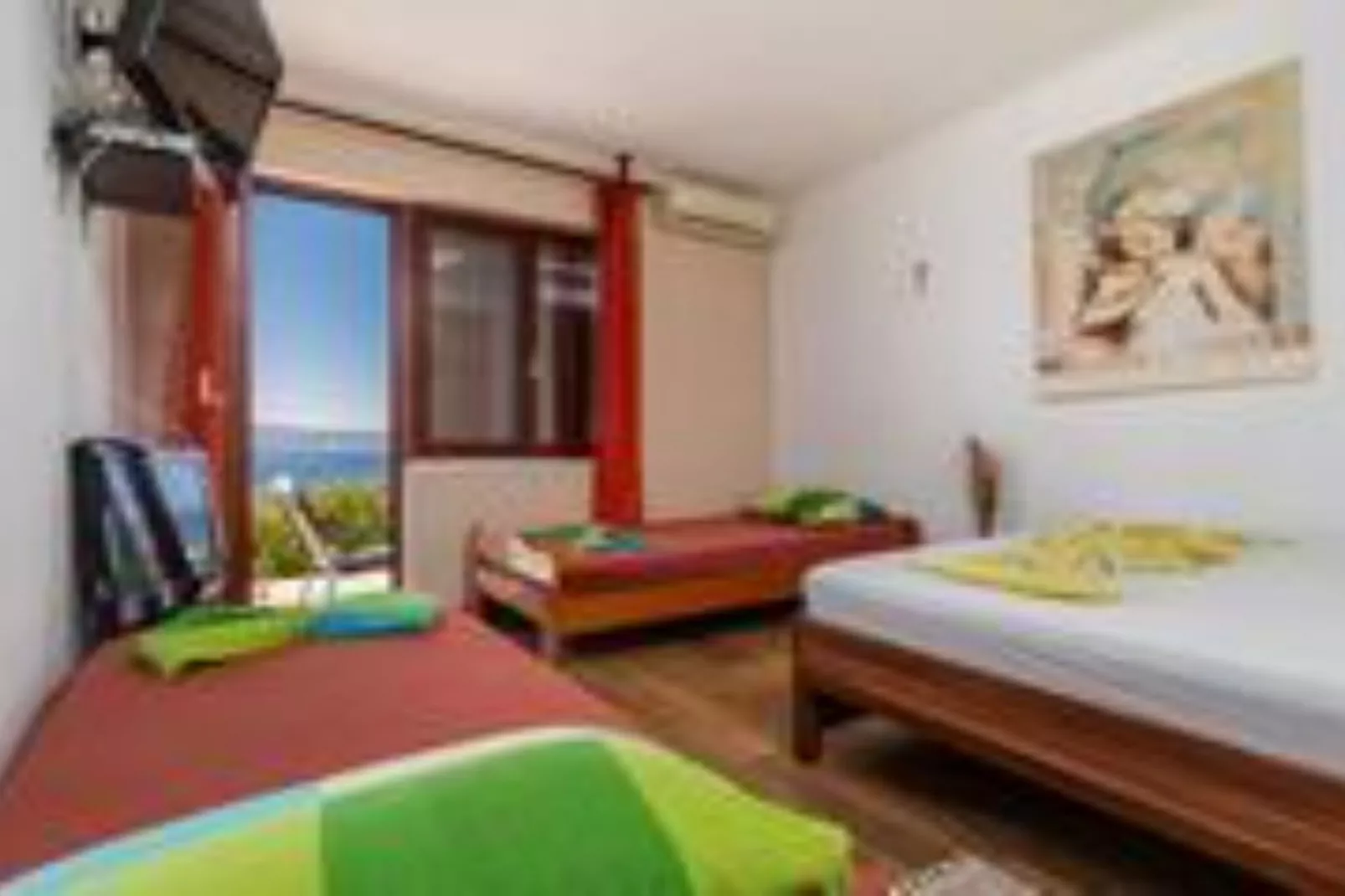 One-Bedroom Apartment (A3+1)-Schlafzimmer