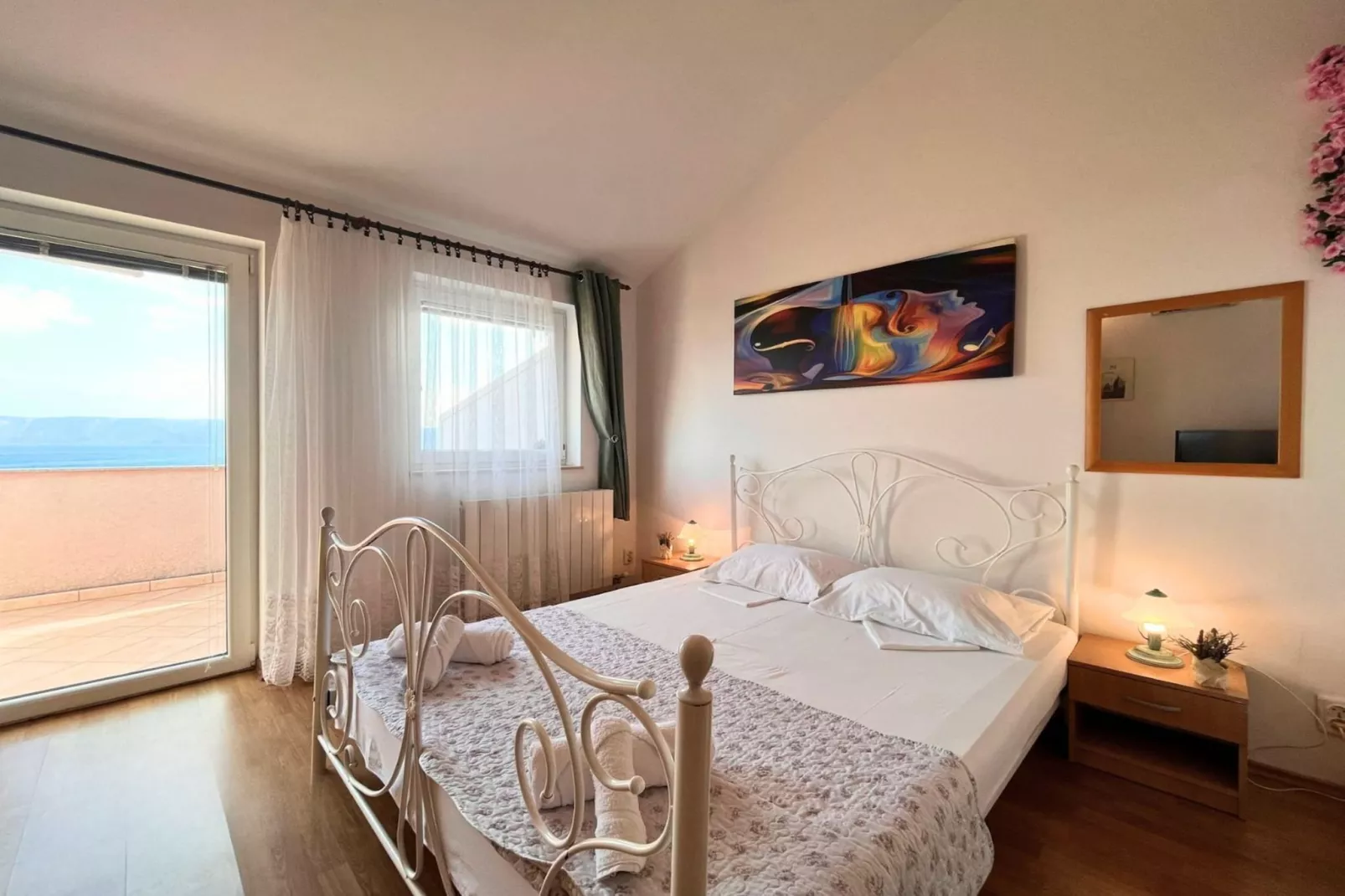 Apartments Butković - One Bedroom Apartments (A5)-Bedroom