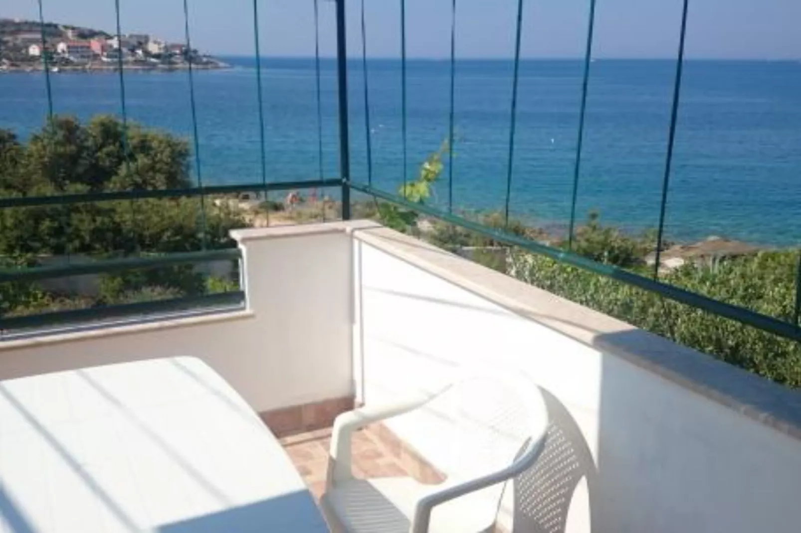 Two-Bedroom Apartment With Terrace And Sea View (A3)-Terrace balcony