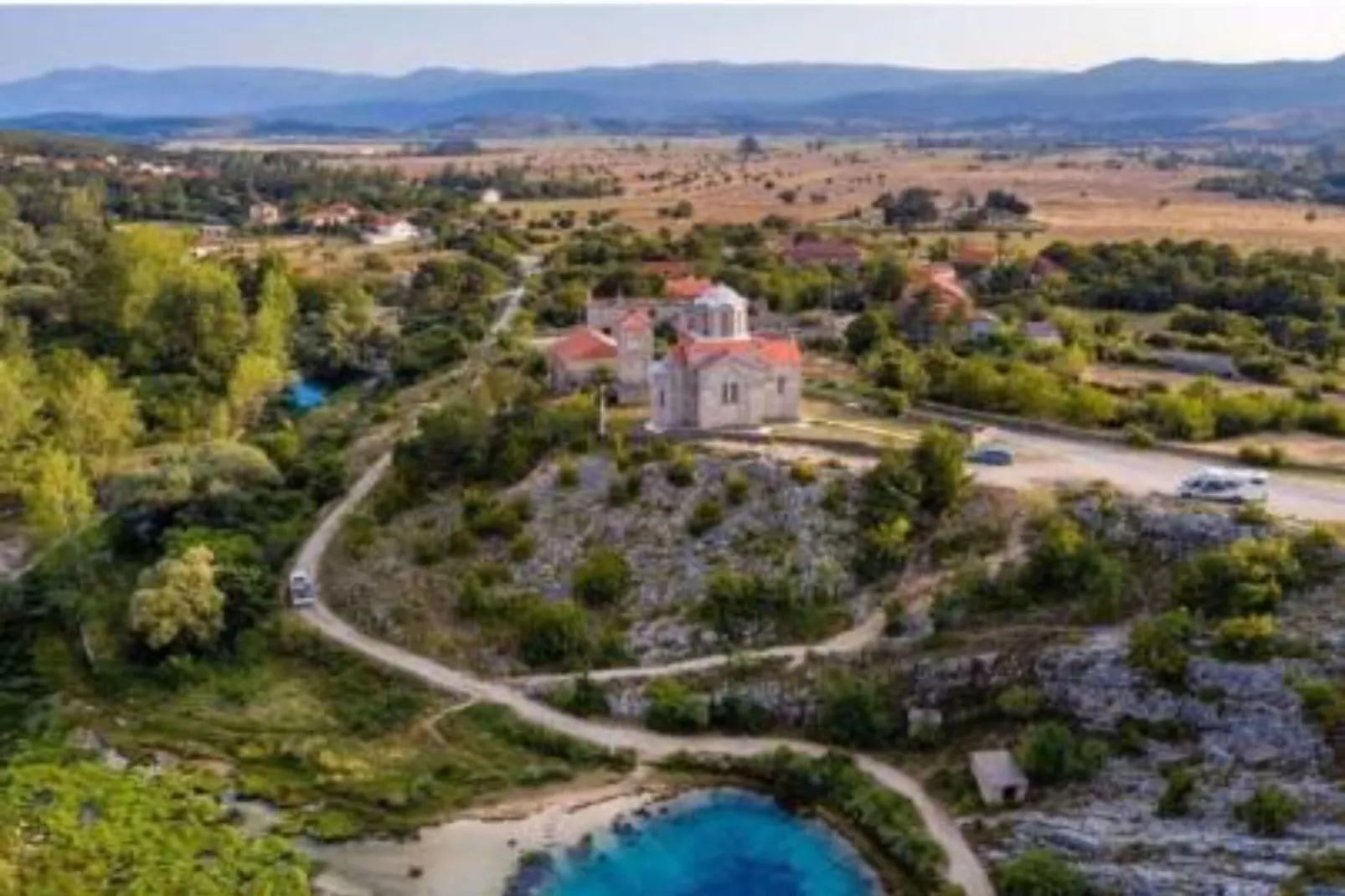 Apartment and Room Mare Vrlika -  Double Bedroom  with Terrace and External Kitchenette-View