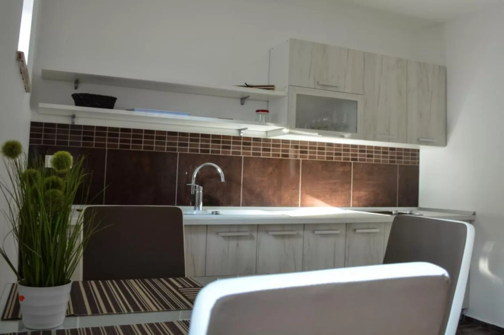 Zevnik Quiet Retreat with Stunning Views and Equestrian Activities - Standard One Bedroom Apartment-Kitchen