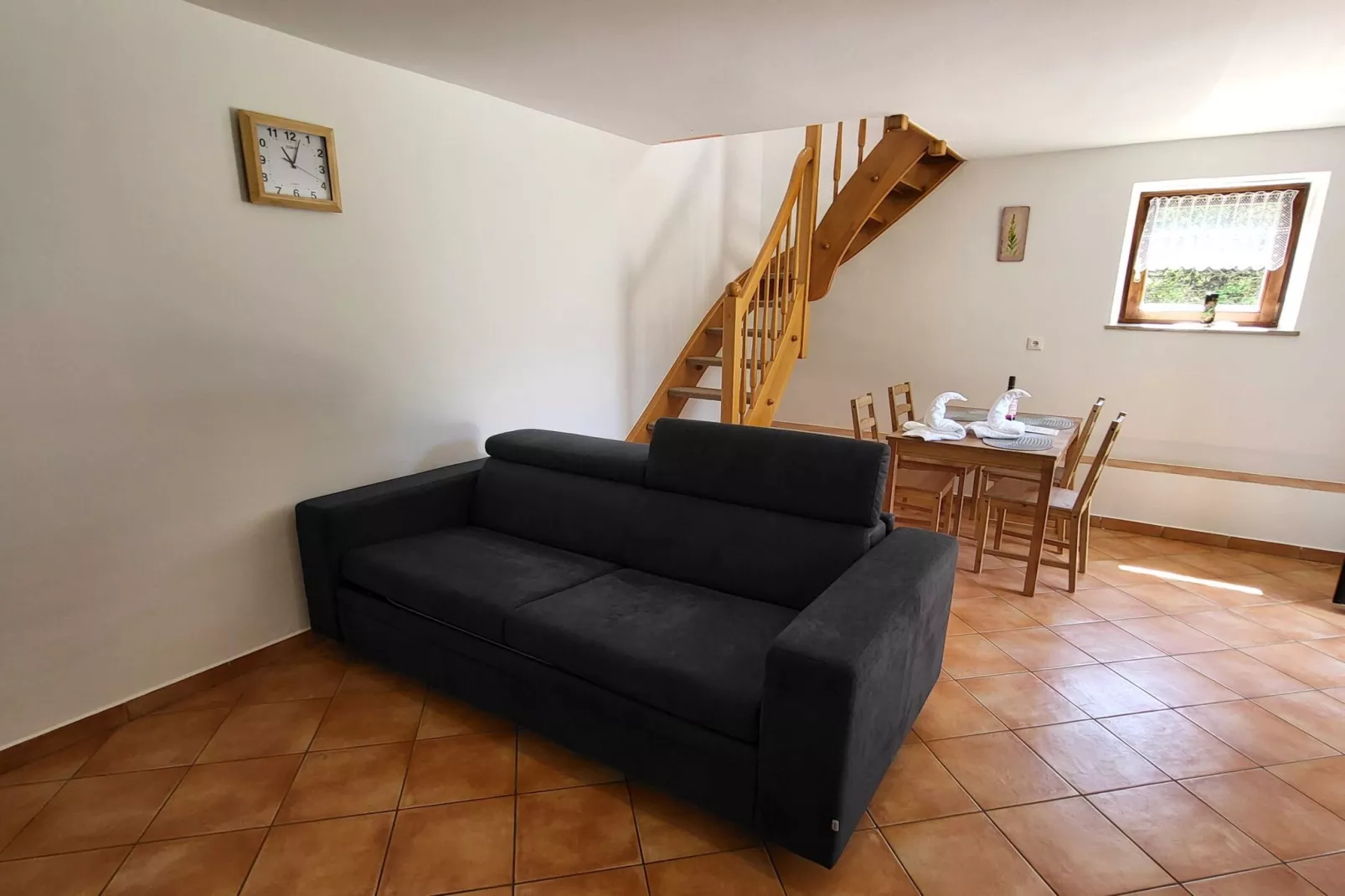 Peaceful Countryside Holiday Home with Terrace - One Bedroom Holiday Home with Terrace-Kitchen