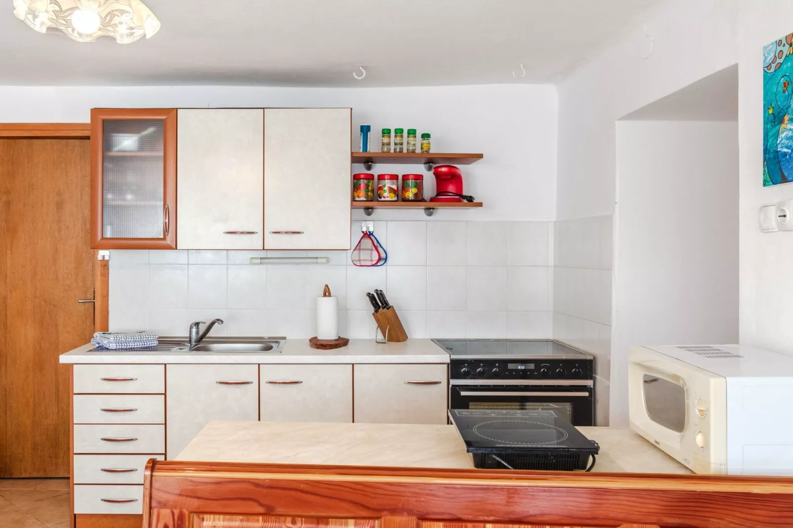 Nature Hideaway Holiday Homes with Sauna - Two Bedroom Holiday Home (owner Liza)-Kitchen