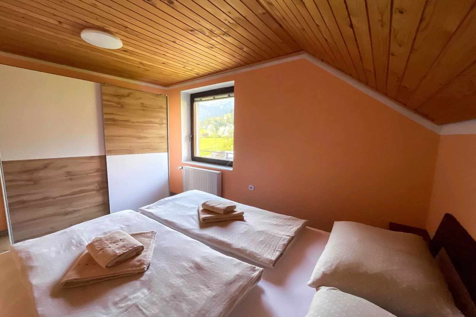 Vibrant and Charming Apartment with Balcony and Mountain View - Two Bedroom Apartment with Balcony and Mountain View-Bedroom