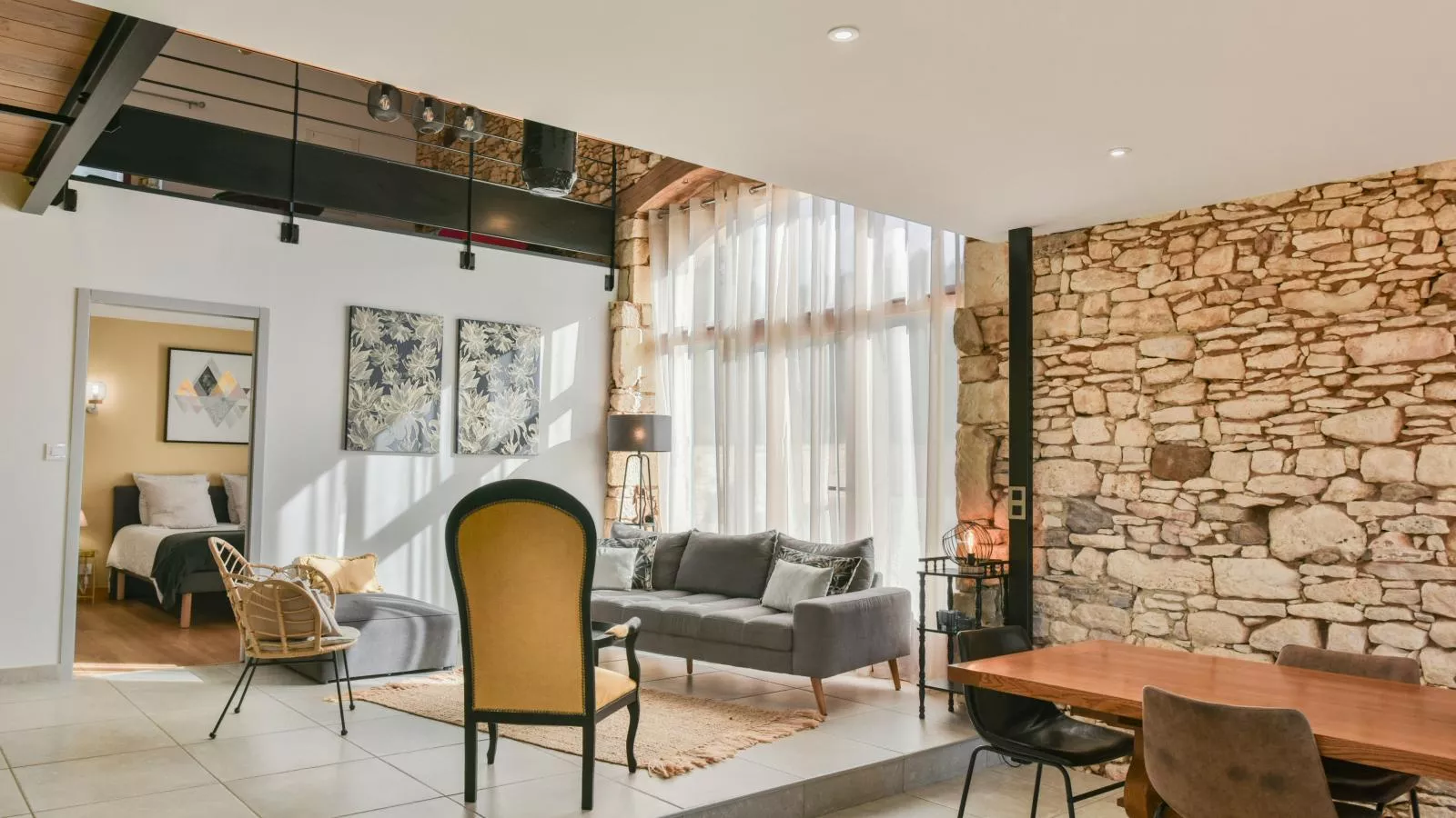 Gite Constantin-Wohnzimmer