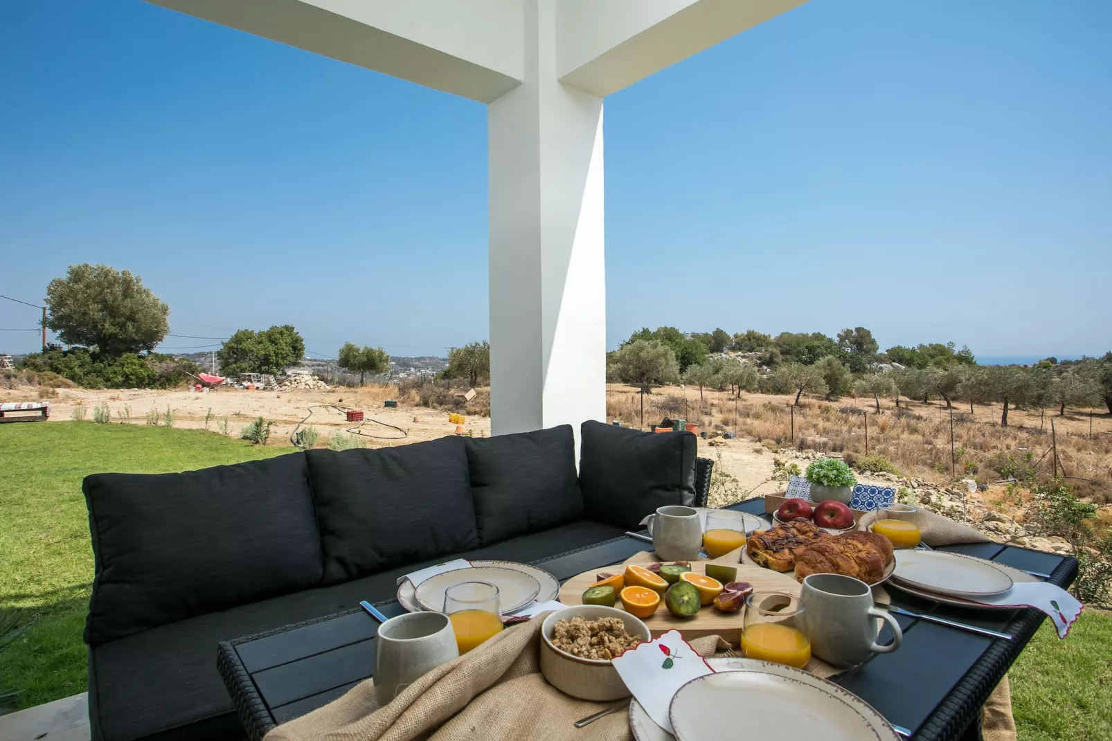 EMARMENE AGROTOURISTIC-Terrasse / balcon