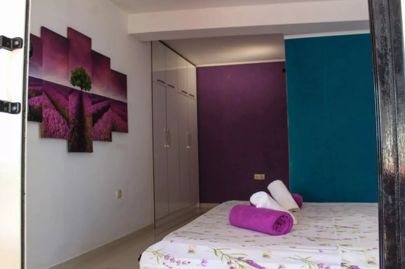 Seafront Apartment Sea Relax with Private Pool - Two Bedroom Apartment with Sea View  and Private Pool-Bedroom