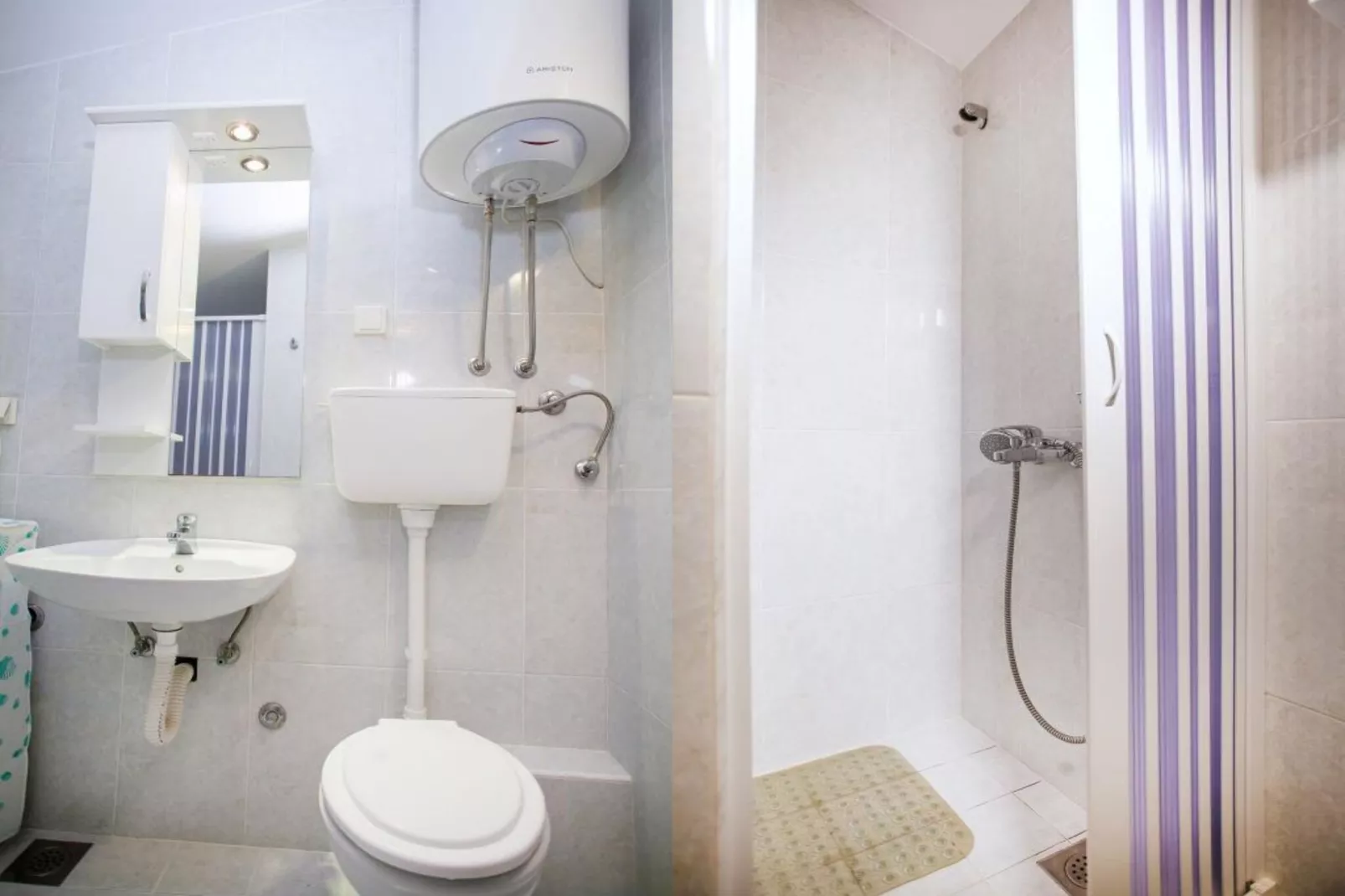 Comfortable Stay with Sea View in Petrovac - Comfort One Bedroom Apartment with Balcony 4-Bathroom