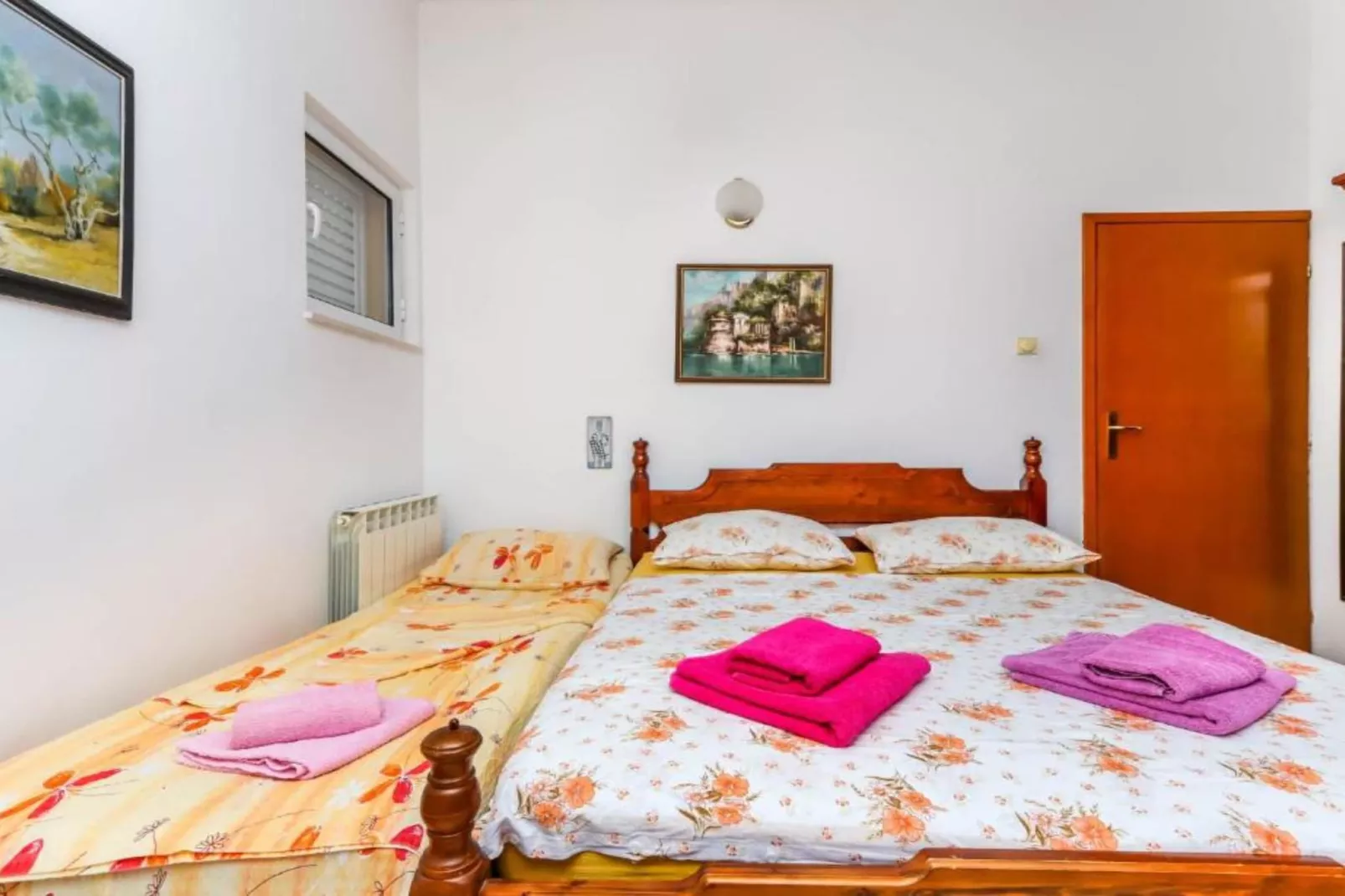 Relaxing Apartment on Budva Coastline - One Bedroom Apartment-Bedroom