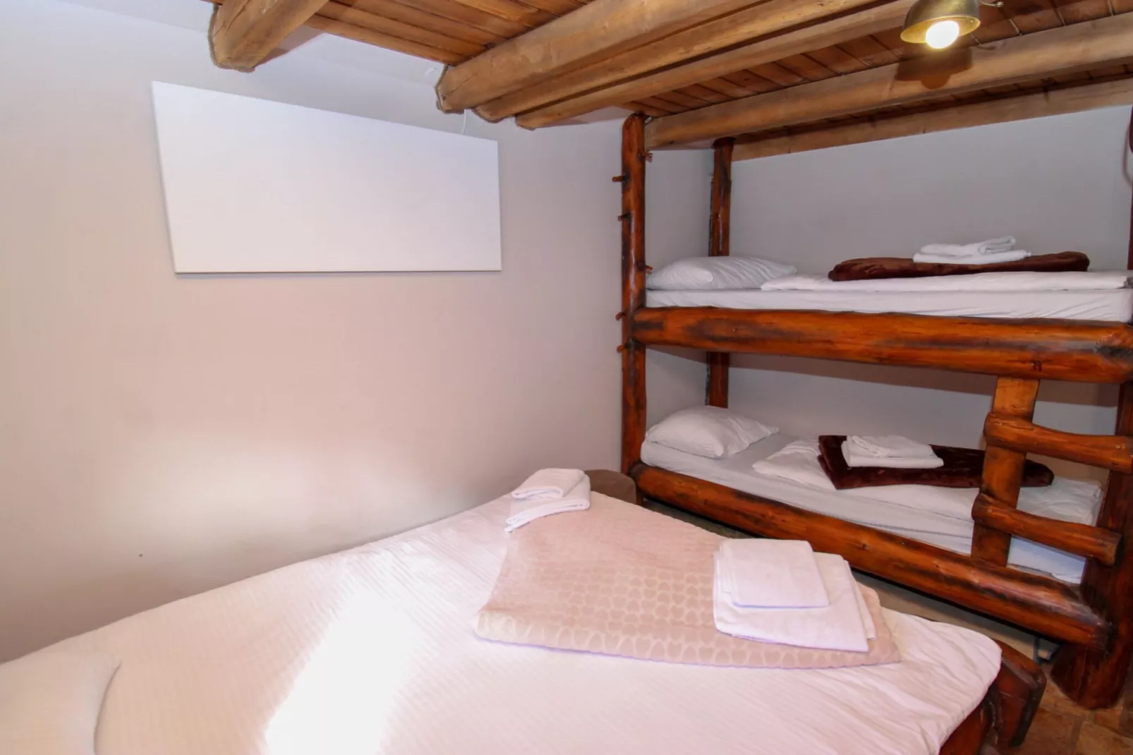 Ethno Village Dolina Mira - Two Bedroom Holiday Home (Trebević)-Bedroom