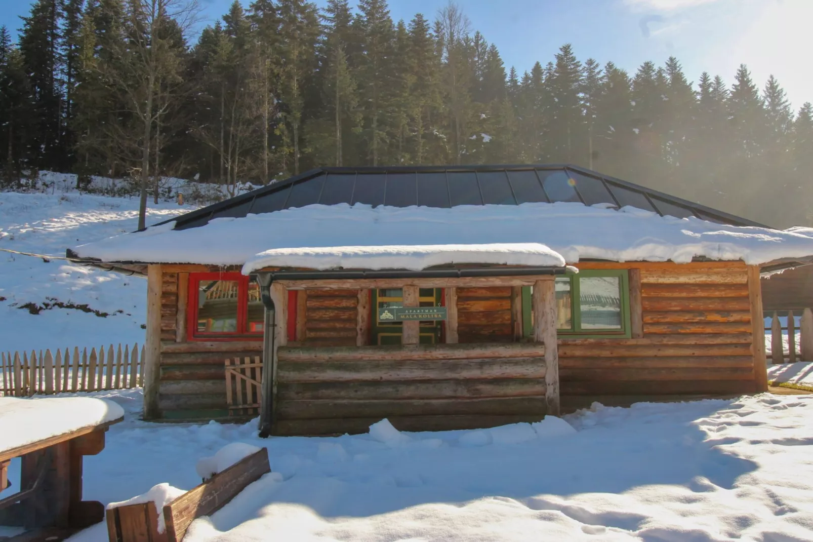 Ethno Village Dolina Mira - One Bedroom Holiday Home (Mala Koliba)-Outdoor
