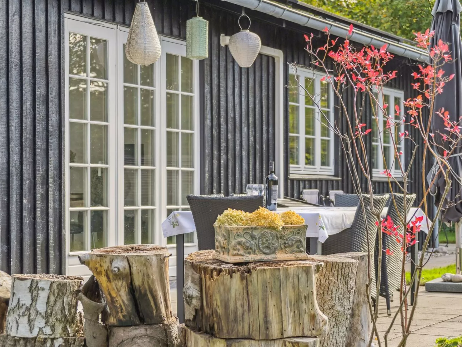 "Domi" - 1.3km from the sea-Dehors