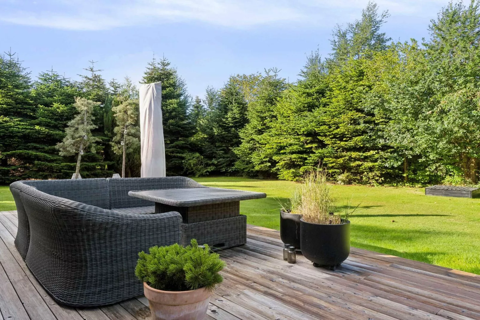 5 Sterne Ferienhaus in Væggerløse-Im Freien